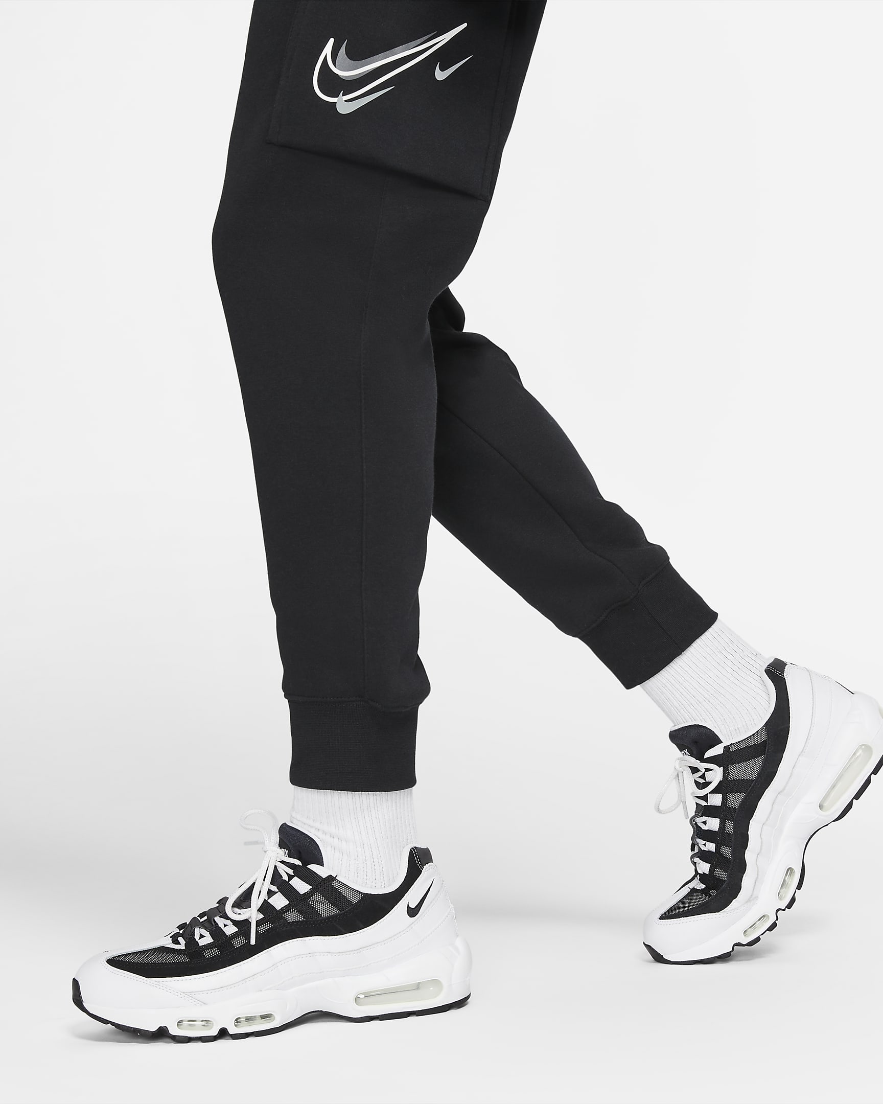 Nike Sportswear Mens Fleece Cargo Trousers Nike Nl