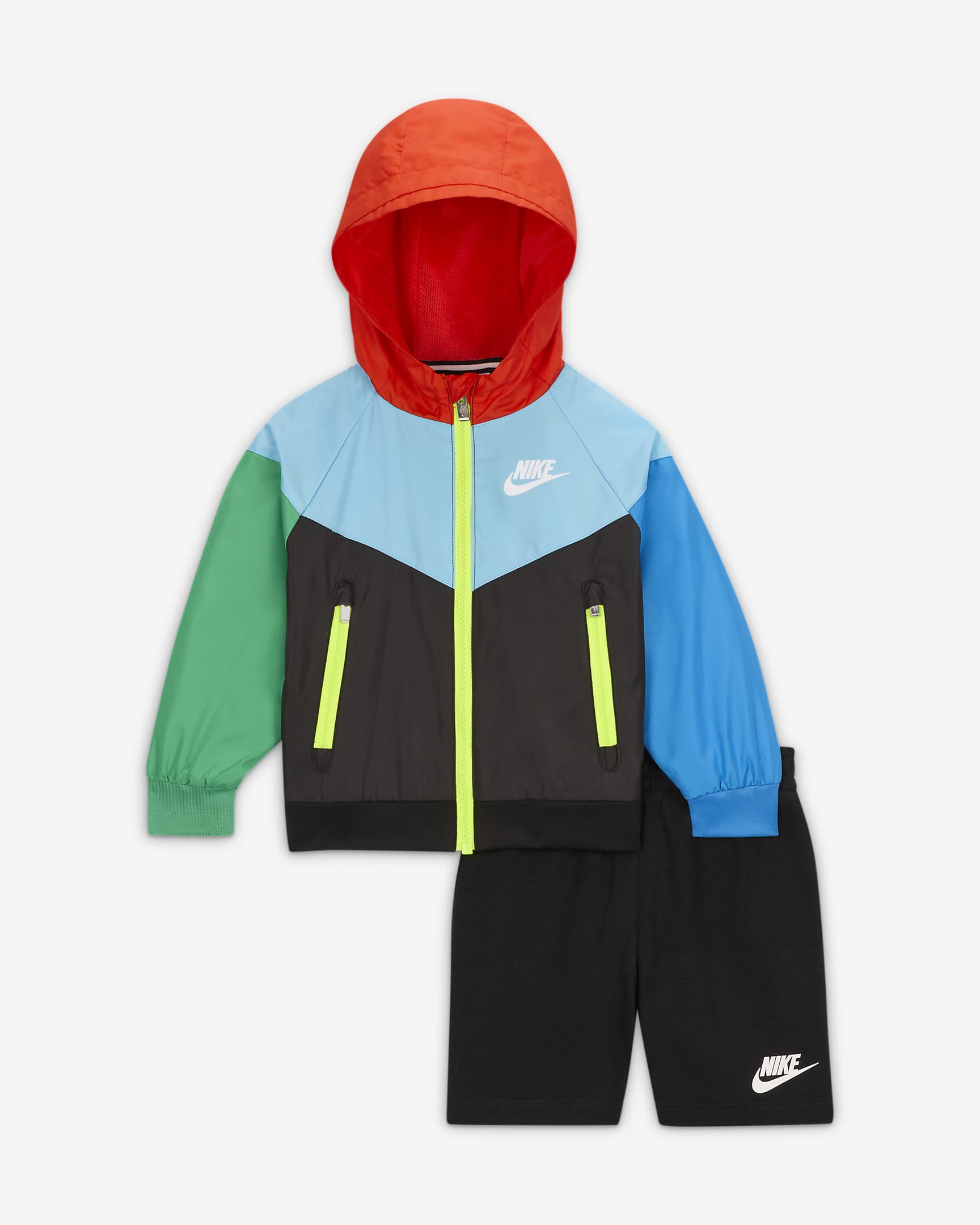 Nike Sportswear Dri-FIT Baby (12-24M) 2-Piece Windbreaker Set. Nike.com