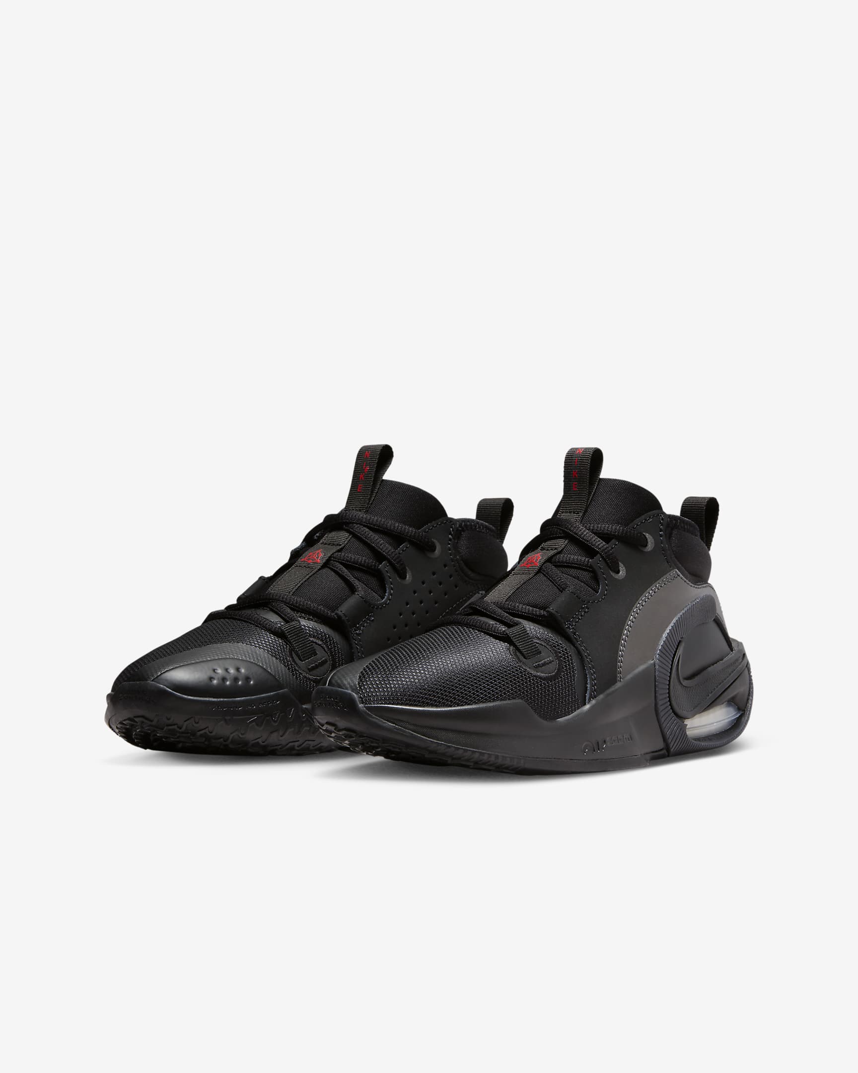 Chaussure de basket Nike Air Zoom Crossover 2 pour ado - Noir/Bright Crimson/Tint/Anthracite