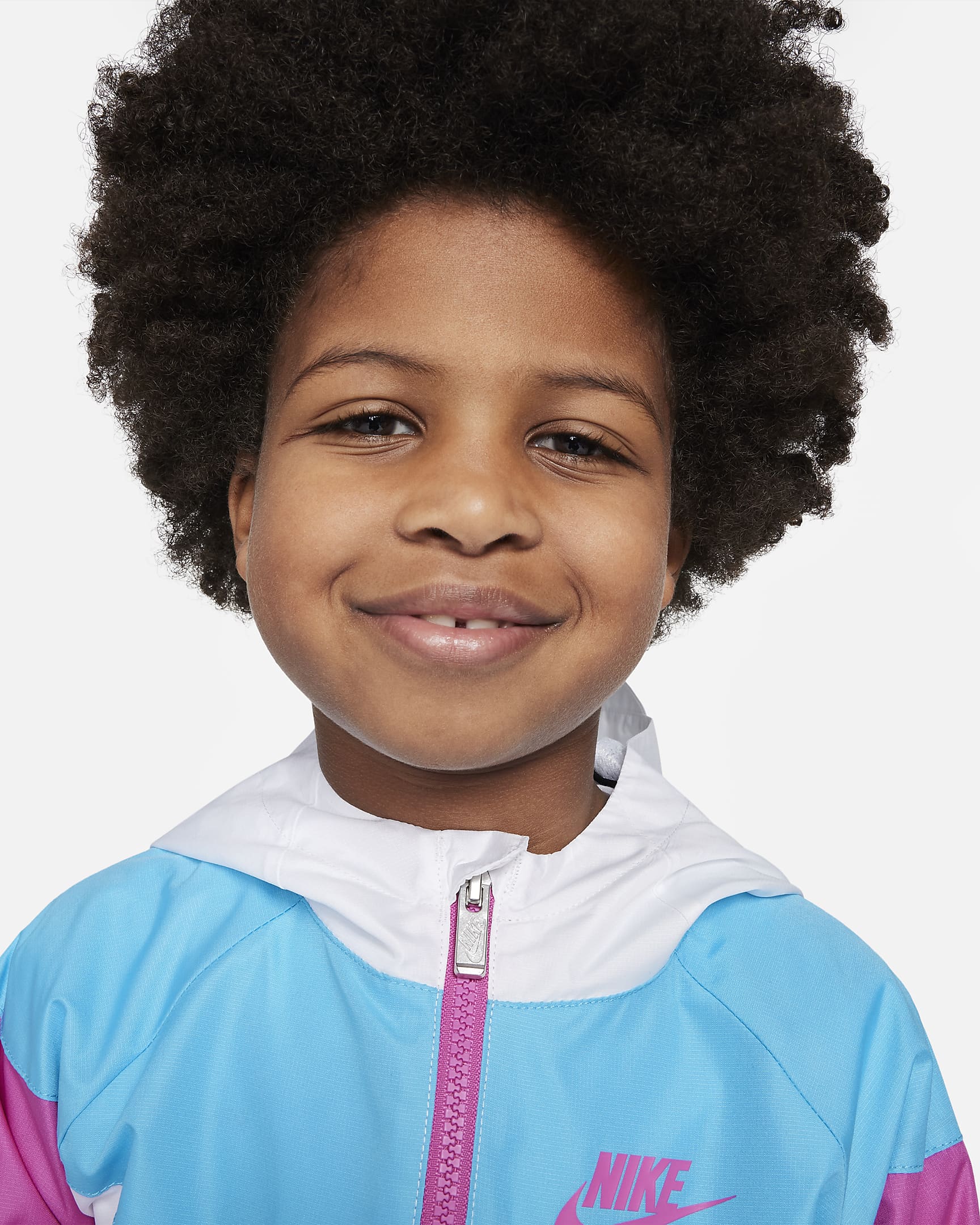 Nike Sportswear Windrunner Younger Kids' Full-Zip Jacket. Nike DK