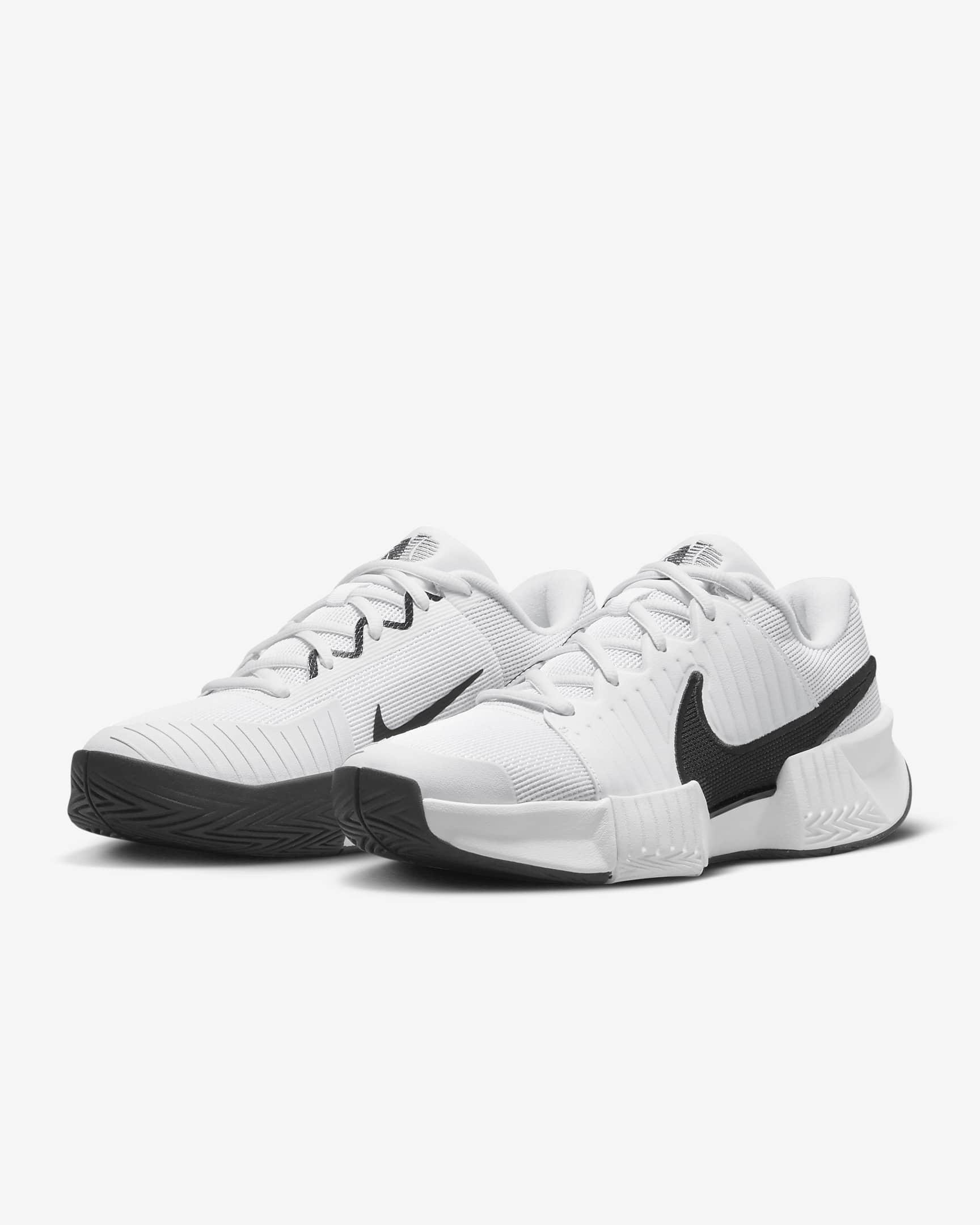 Chaussure de tennis pour surface dure Nike GP Challenge Pro pour femme - Blanc/Blanc/Noir