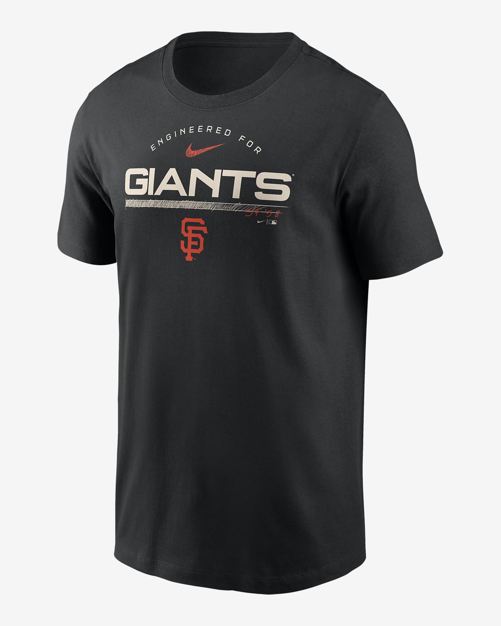 Nike Team Engineered (MLB San Francisco Giants) Men's T-Shirt. Nike.com
