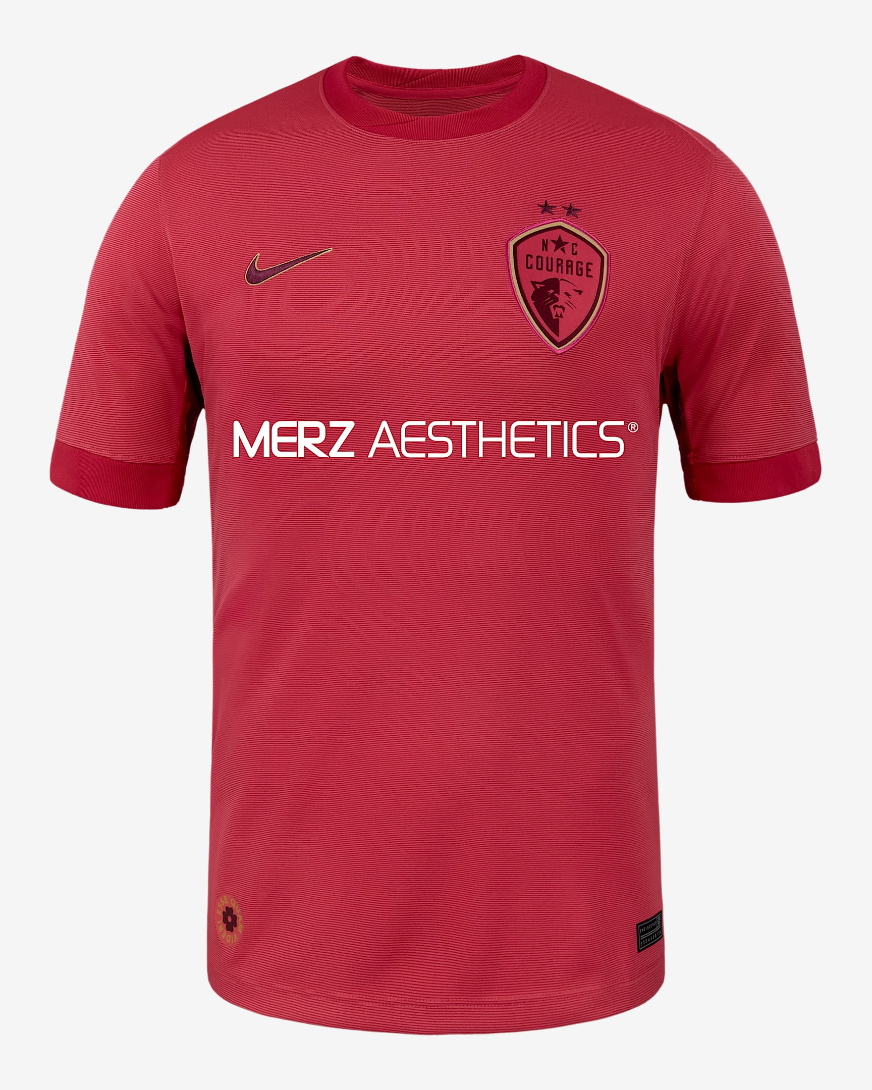 Ashley Sanchez North Carolina Courage 2025 Stadium Away Men's Nike Dri-FIT NWSL Replica Jersey - Aster Pink/Very Berry
