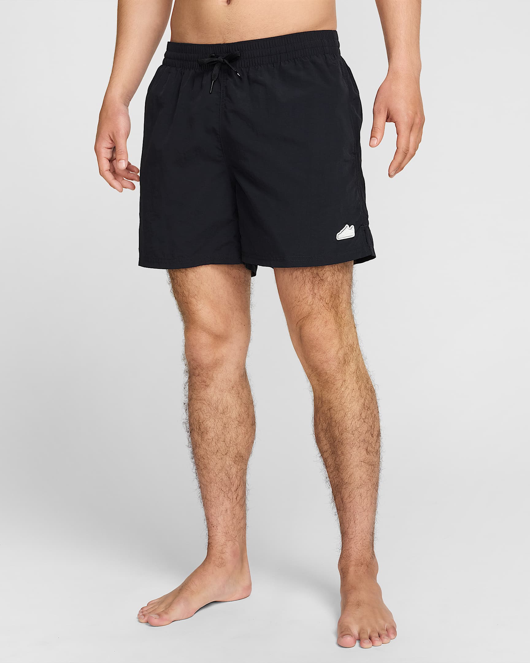 Nike Swim Breaker Men's 13cm (approx.) Fully Lined Volley Shorts - Black/White/Black/Black