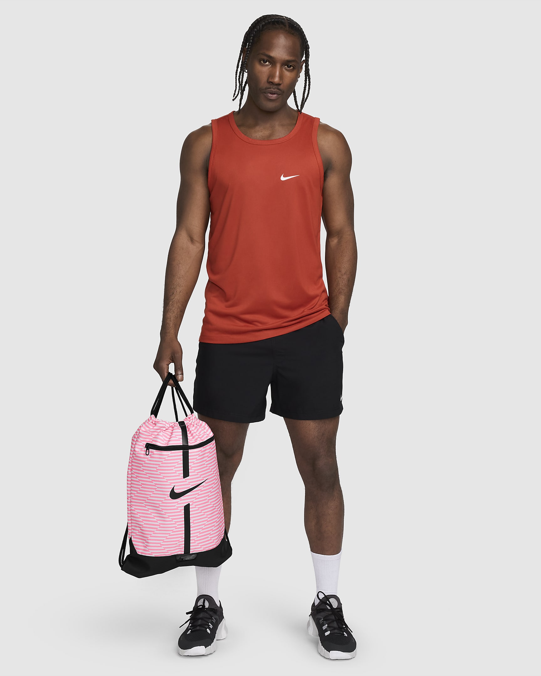 Nike Academy Football Gymsack (18L) - Sunset Pulse/Black/Black