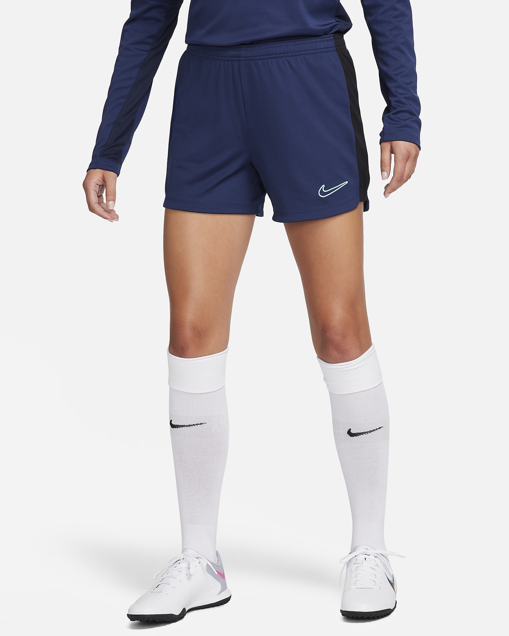 Nike DriFIT Academy 23 Women's Soccer Shorts.