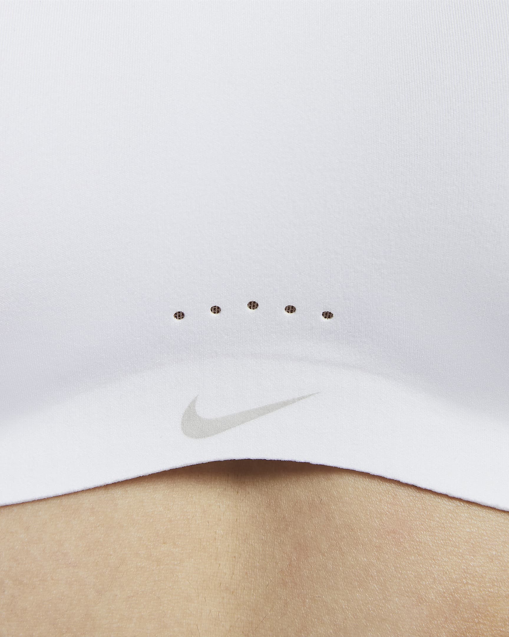 Nike Alate Minimalist Women's Light-Support Padded Convertible Sports Bra - White/Cool Grey