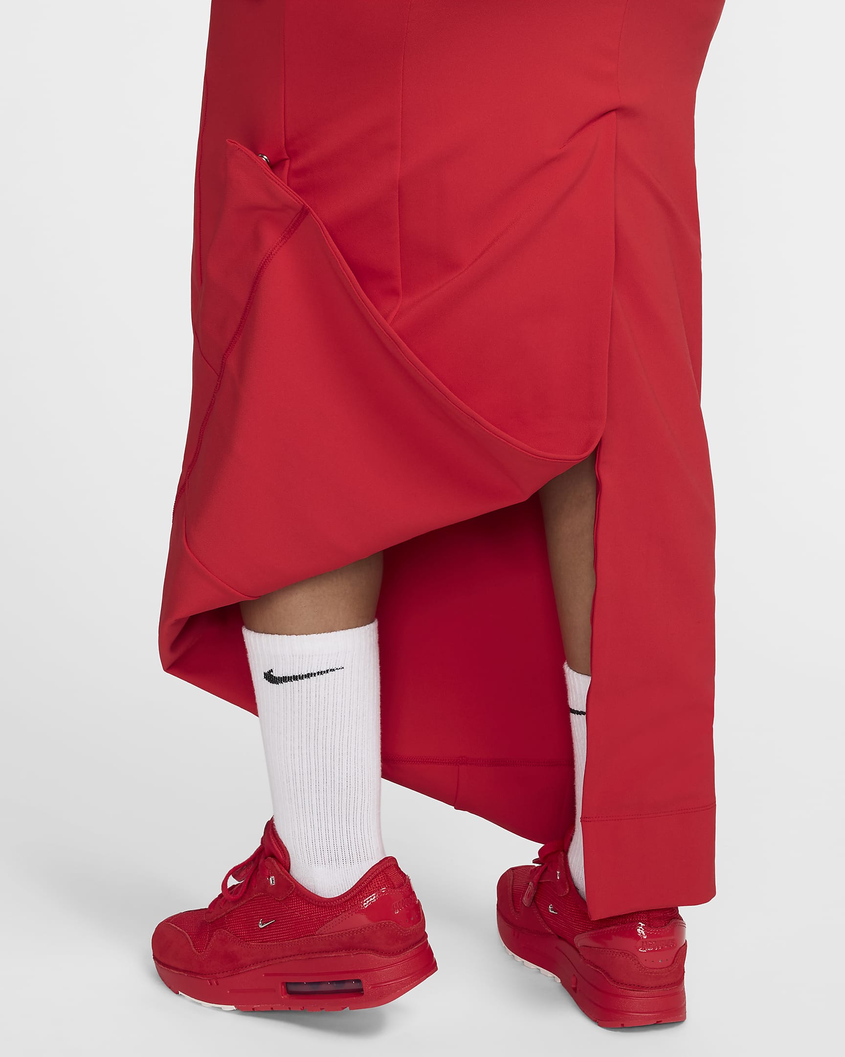 Jupe Nike x Jacquemus pour femme - University Red/Blanc