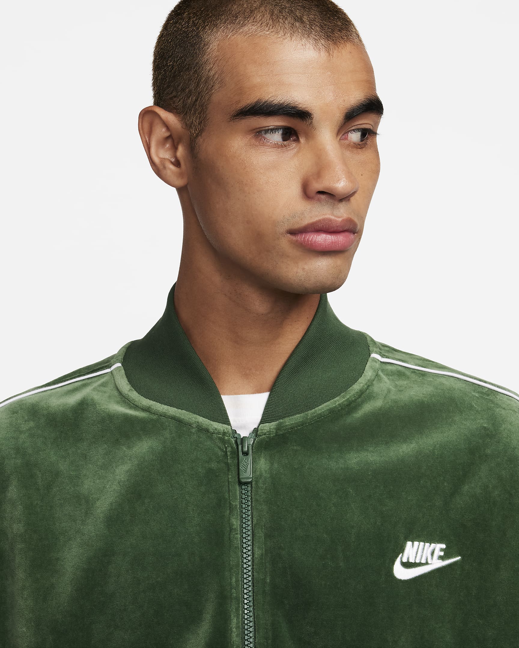 Nike Sportswear Club Men's Velour Jacket. Nike UK