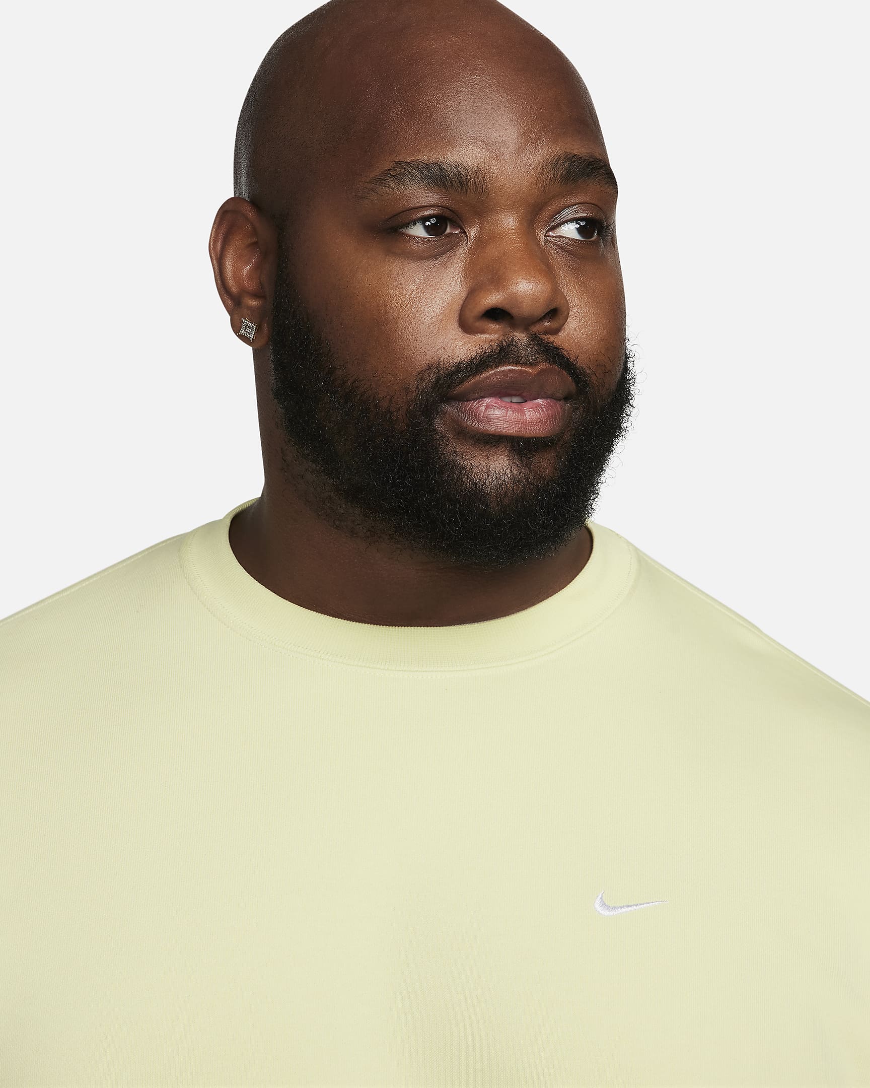 Nike Solo Swoosh FleeceRundhalsshirt für Herren. Nike BE Nike Solo Swoosh FleeceRundhalsshirt für Herren. Nike BE