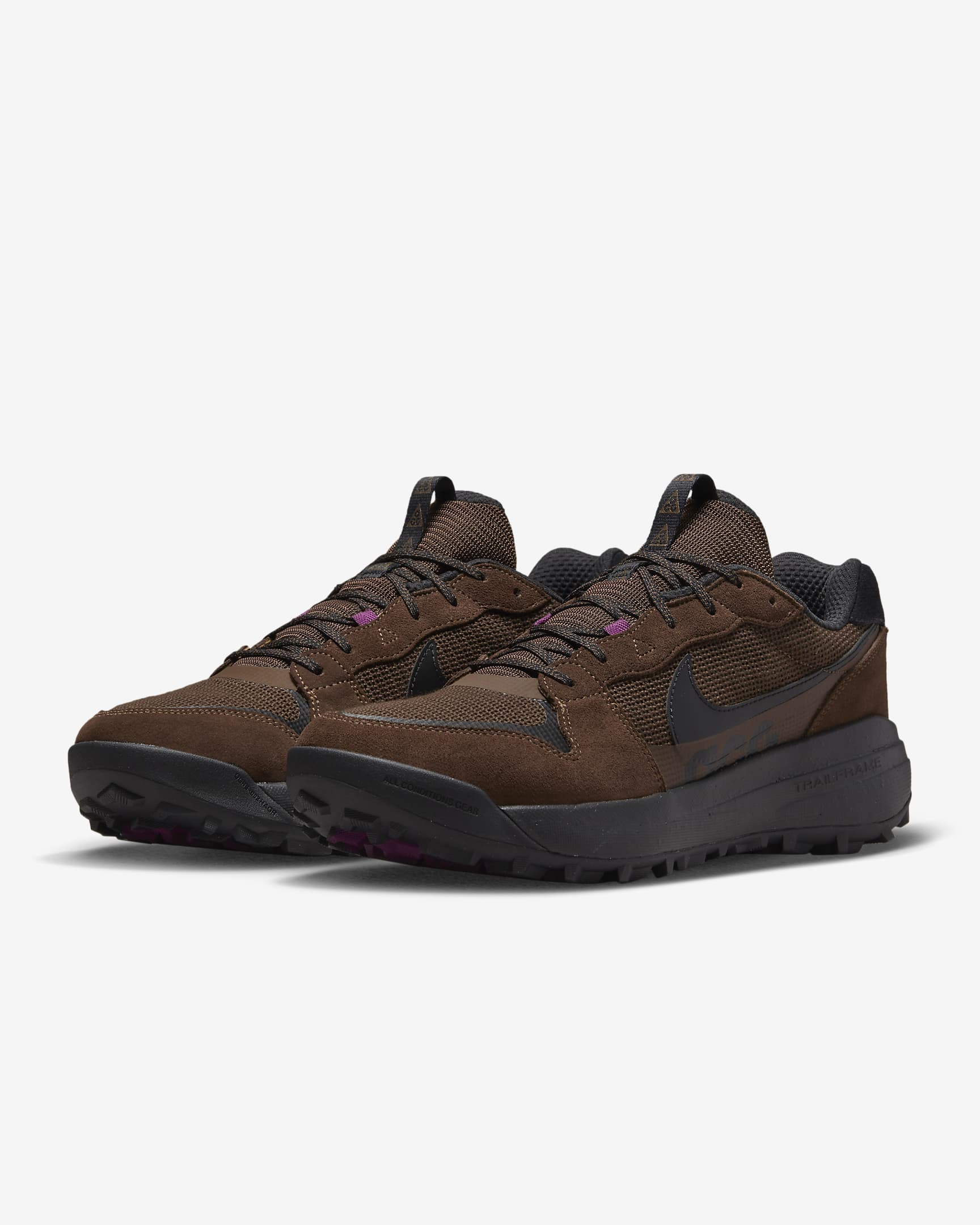 Tenis Nike ACG Lowcate - Cacao impresionante/Cacao impresionante/Violeta viotech/Negro