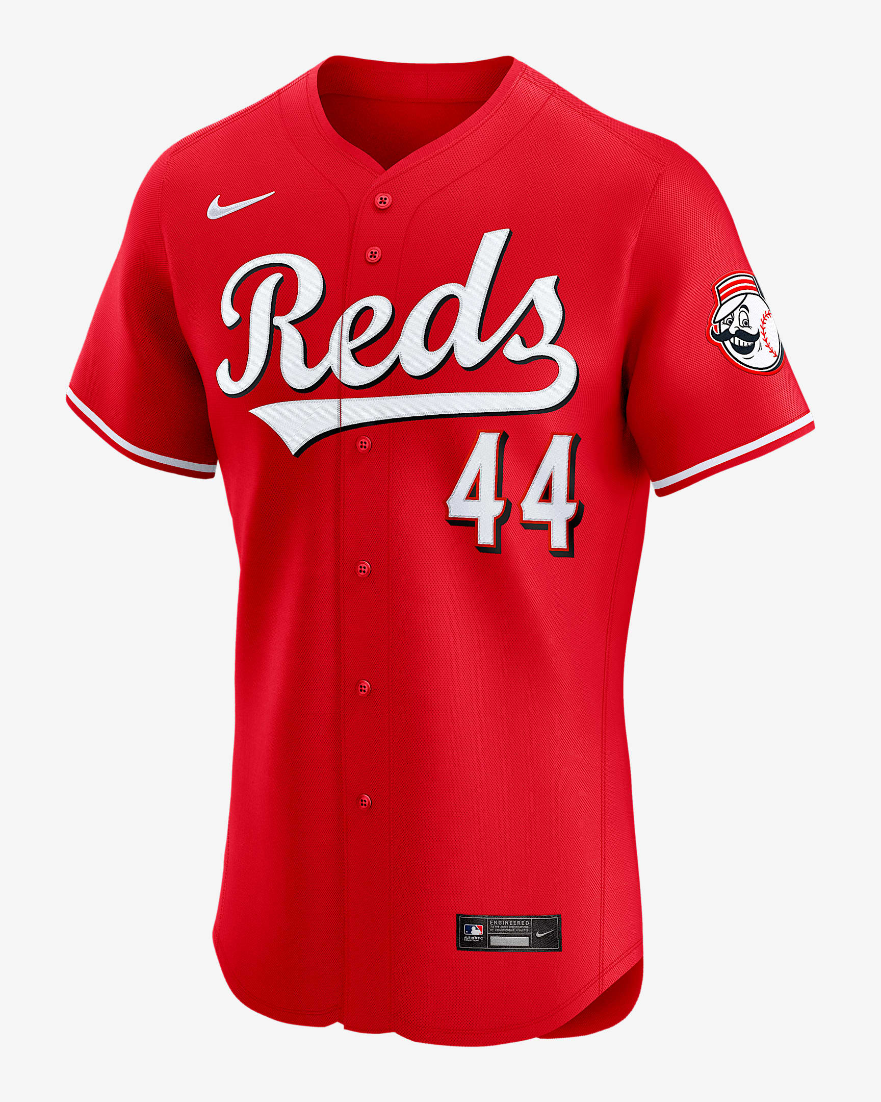 Jersey Nike Dri-FIT ADV de la MLB Elite para hombre Elly De La Cruz Cincinnati Reds - Rojo