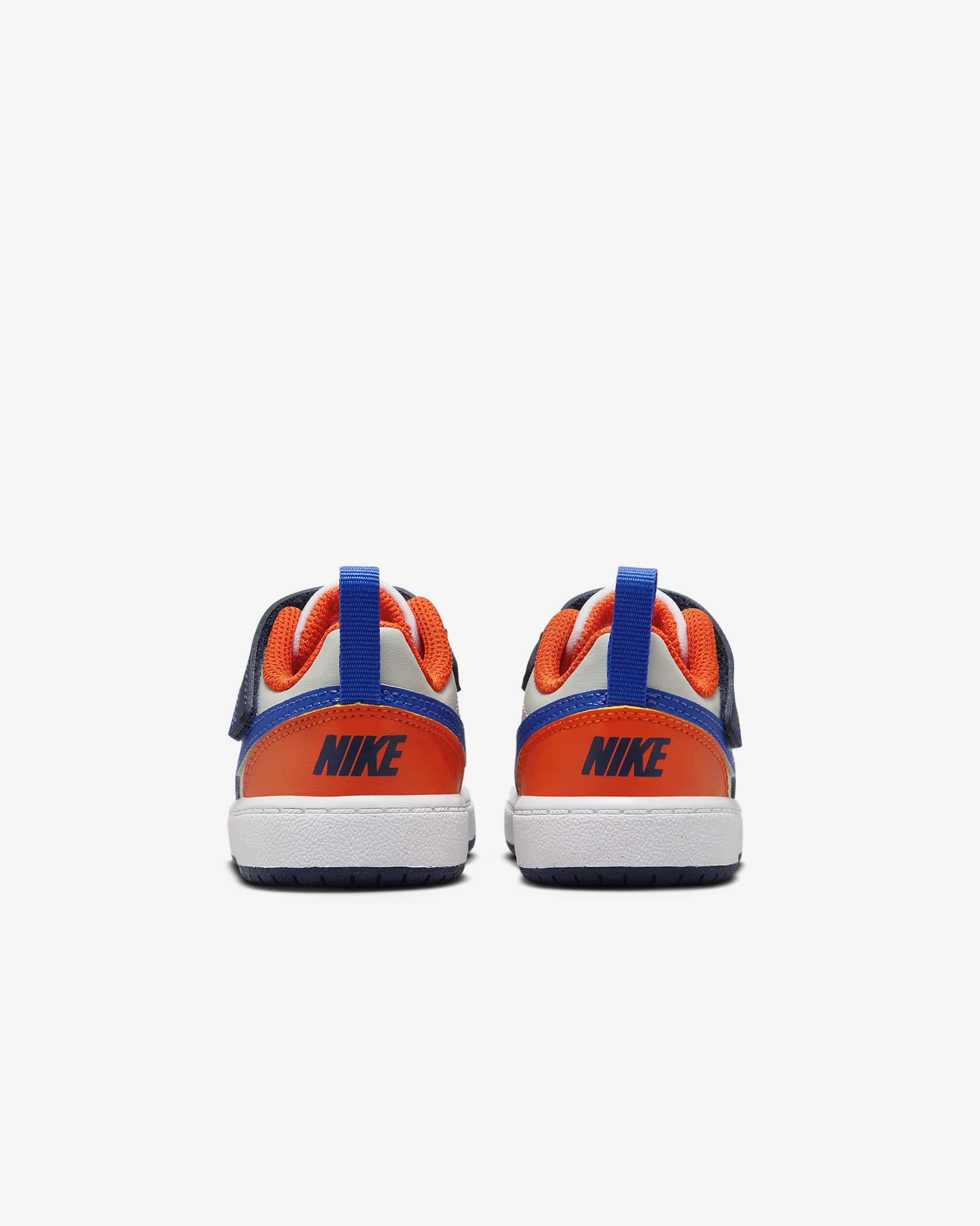 Nike Court Borough Low Recraft Baby/Toddler Shoes - Midnight Navy/Team Orange/Light Silver/Hyper Royal