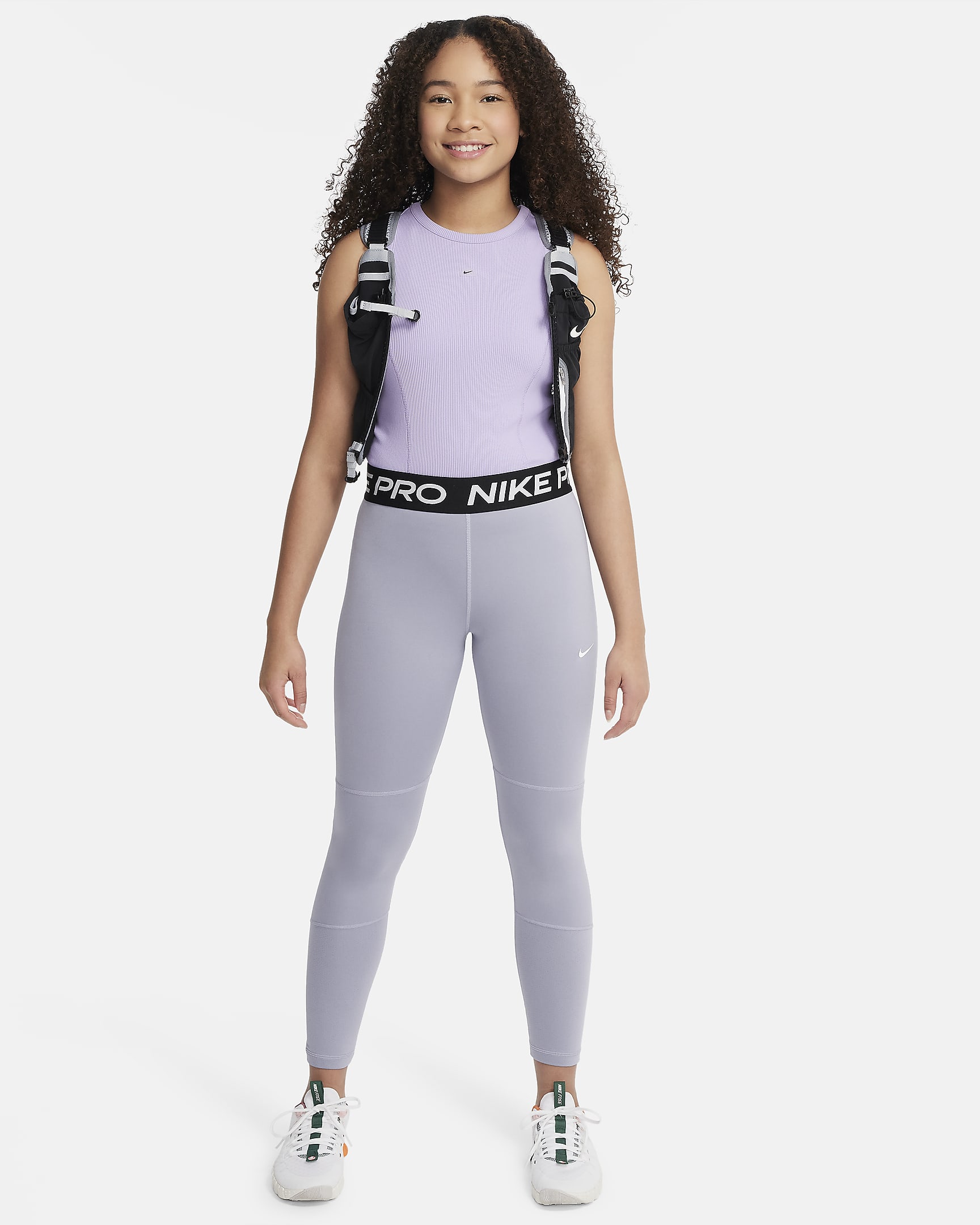 Nike Girls' Dri-FIT Tank Top - Hydrangeas