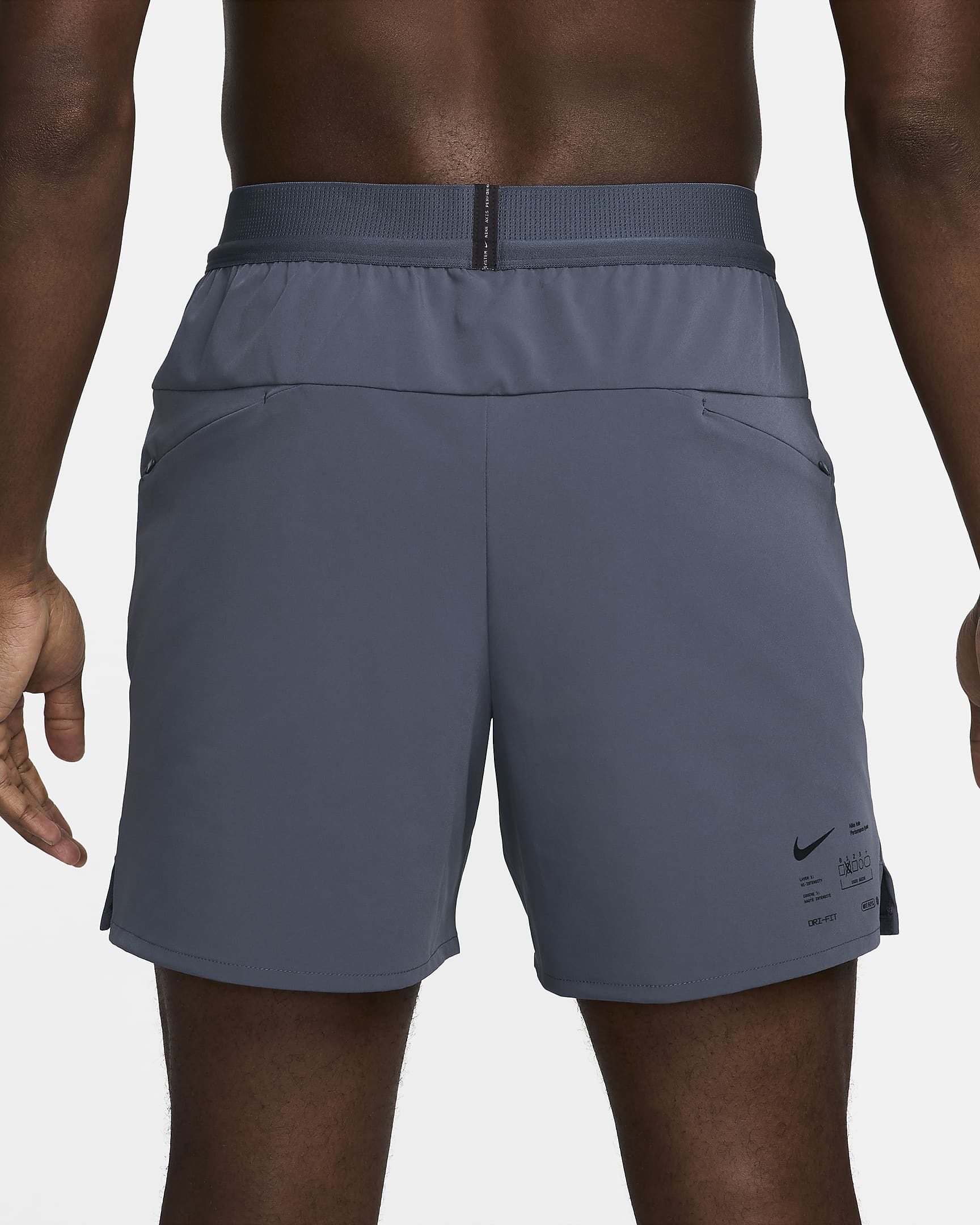 Nike A.P.S. Vielseitige Dri-FIT Herrenshorts (ca. 15 cm) - Thunder Blue/Schwarz