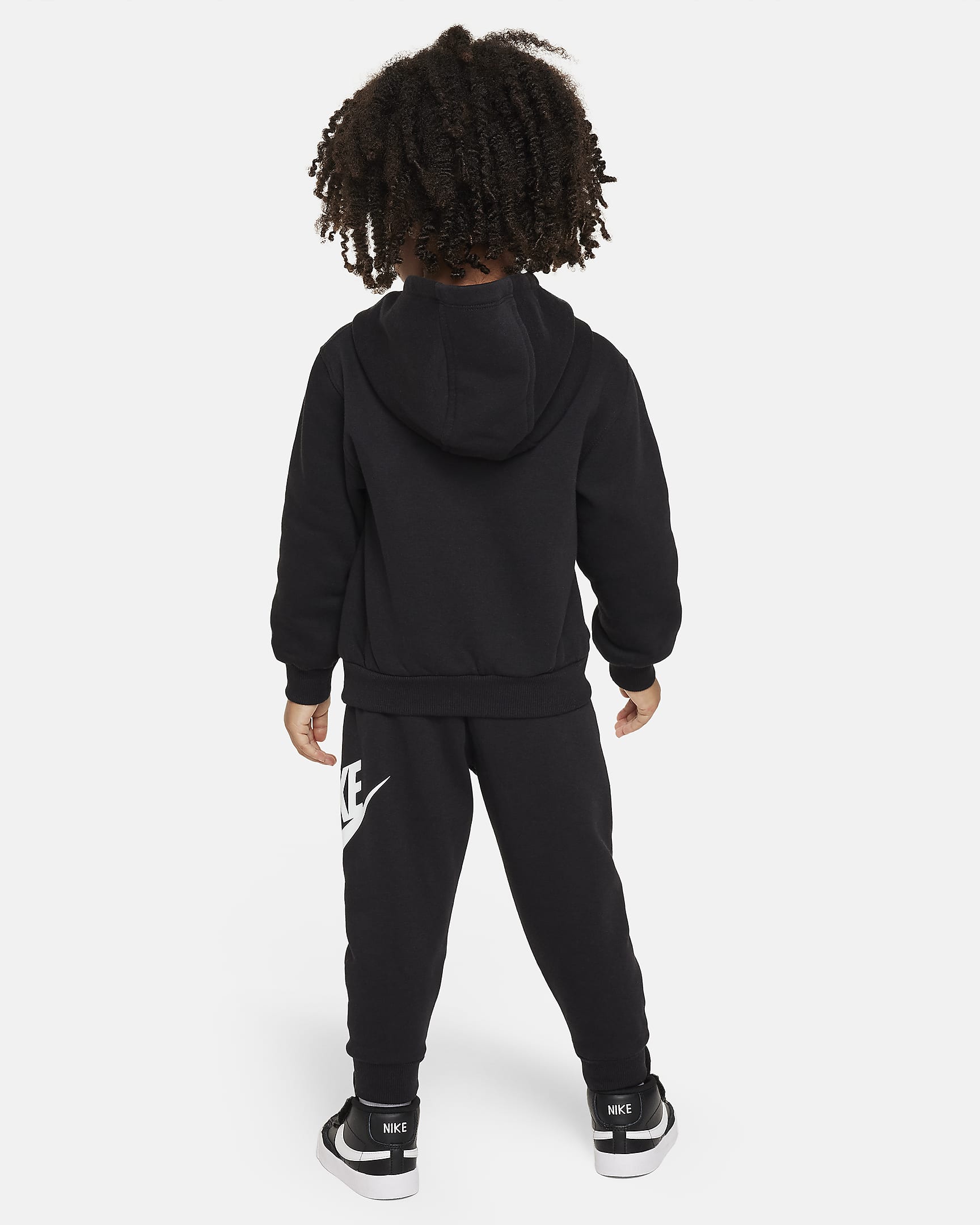 Nike Sportswear Club Fleece Toddler Hoodie Set - Black