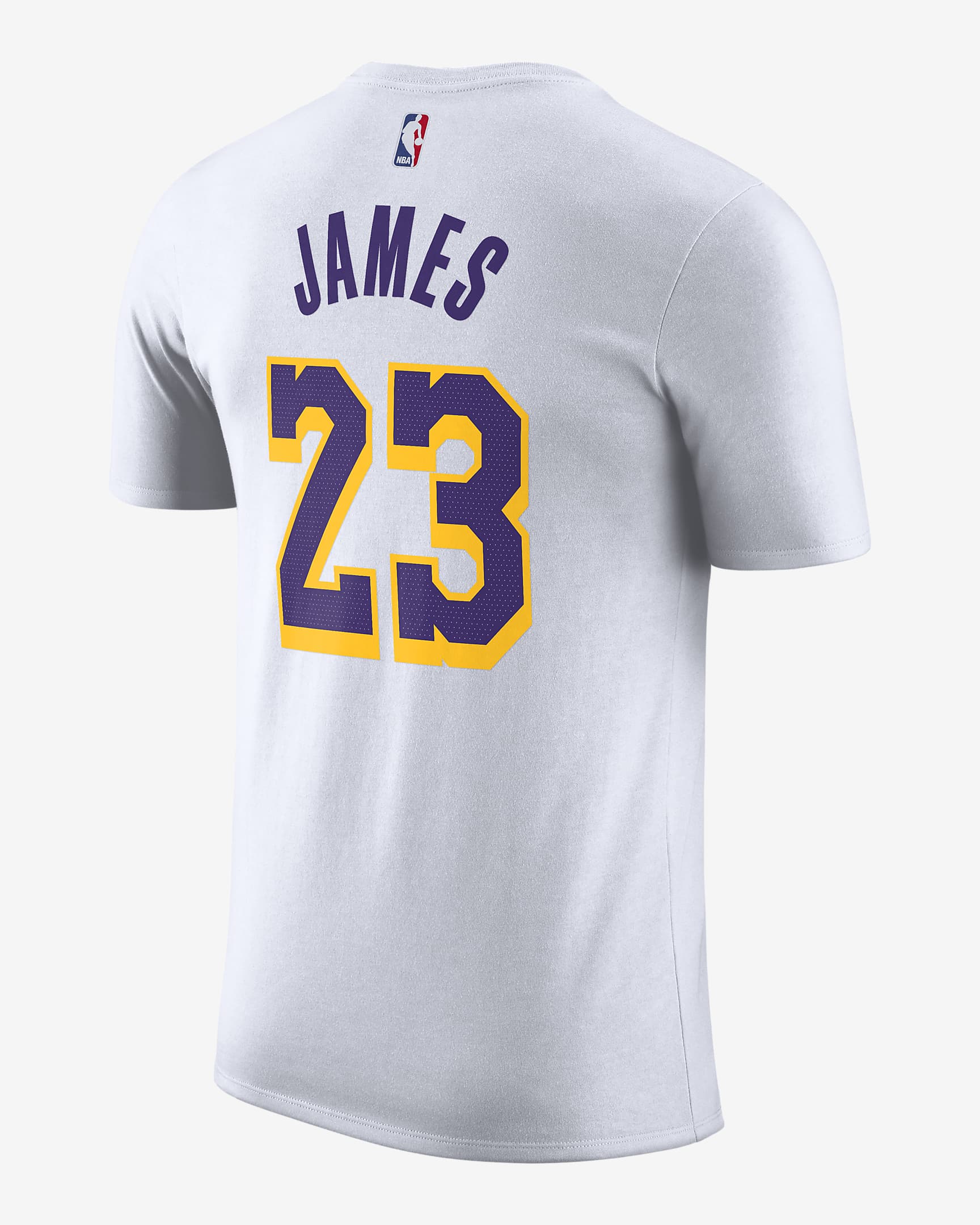 Tee-shirt Nike NBA Los Angeles Lakers pour Homme - Blanc