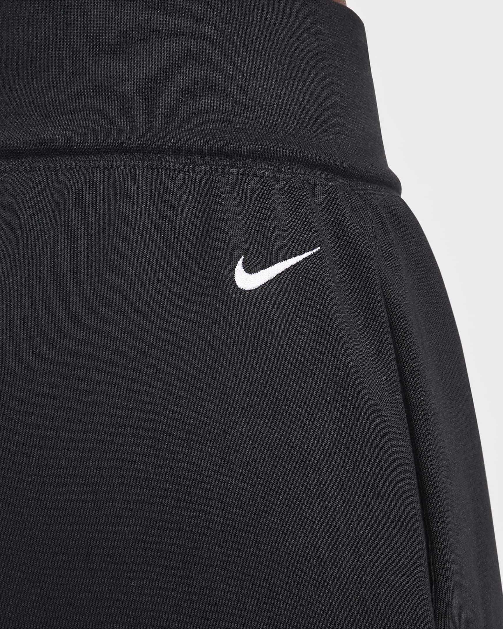 Nike Sportswear Breaking Pantalón oversize de talle medio y tejido French terry - Mujer - Negro