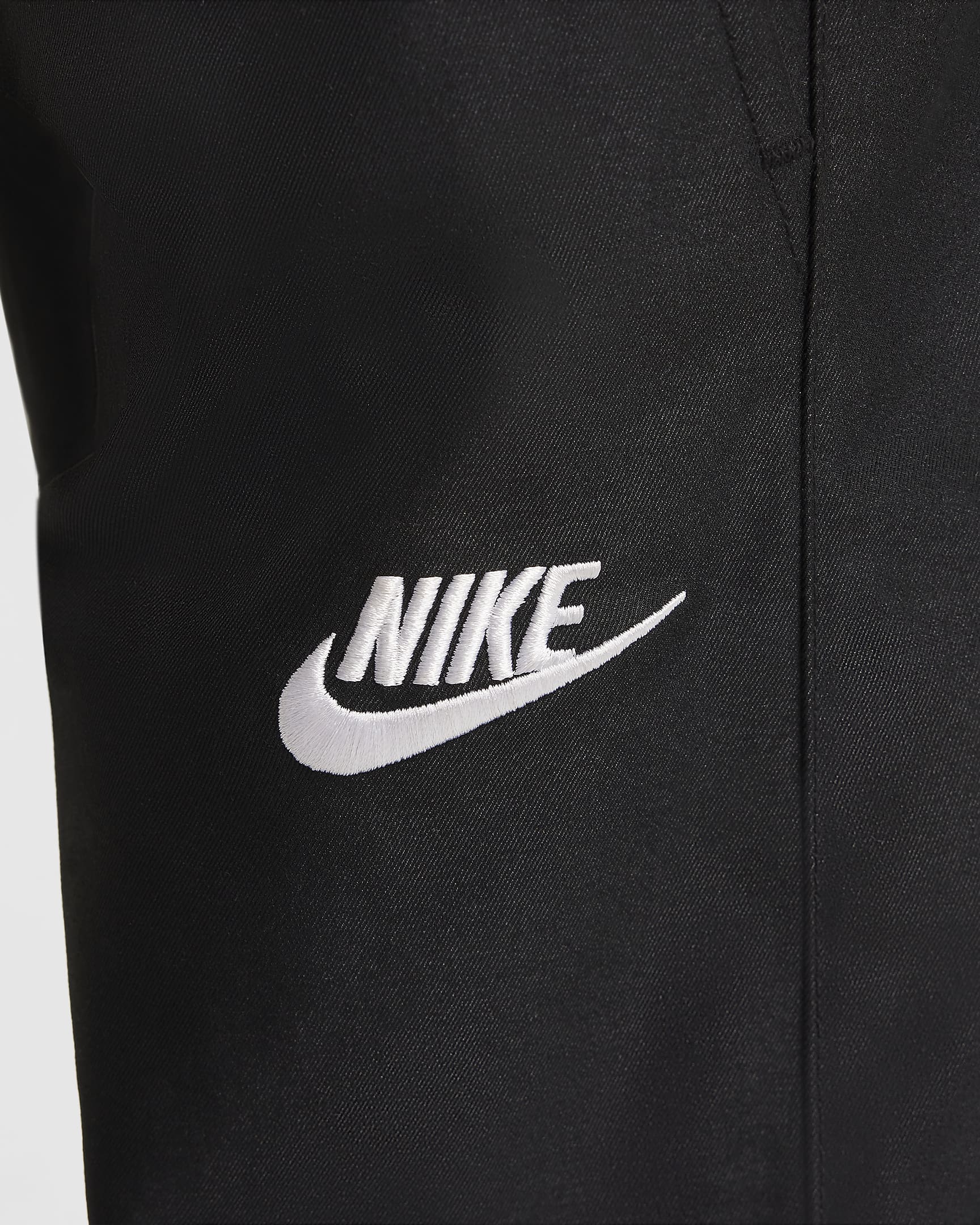 Conjunto de pants y playera infantil Nike Dri-FIT "Step Up Your Game" - Negro