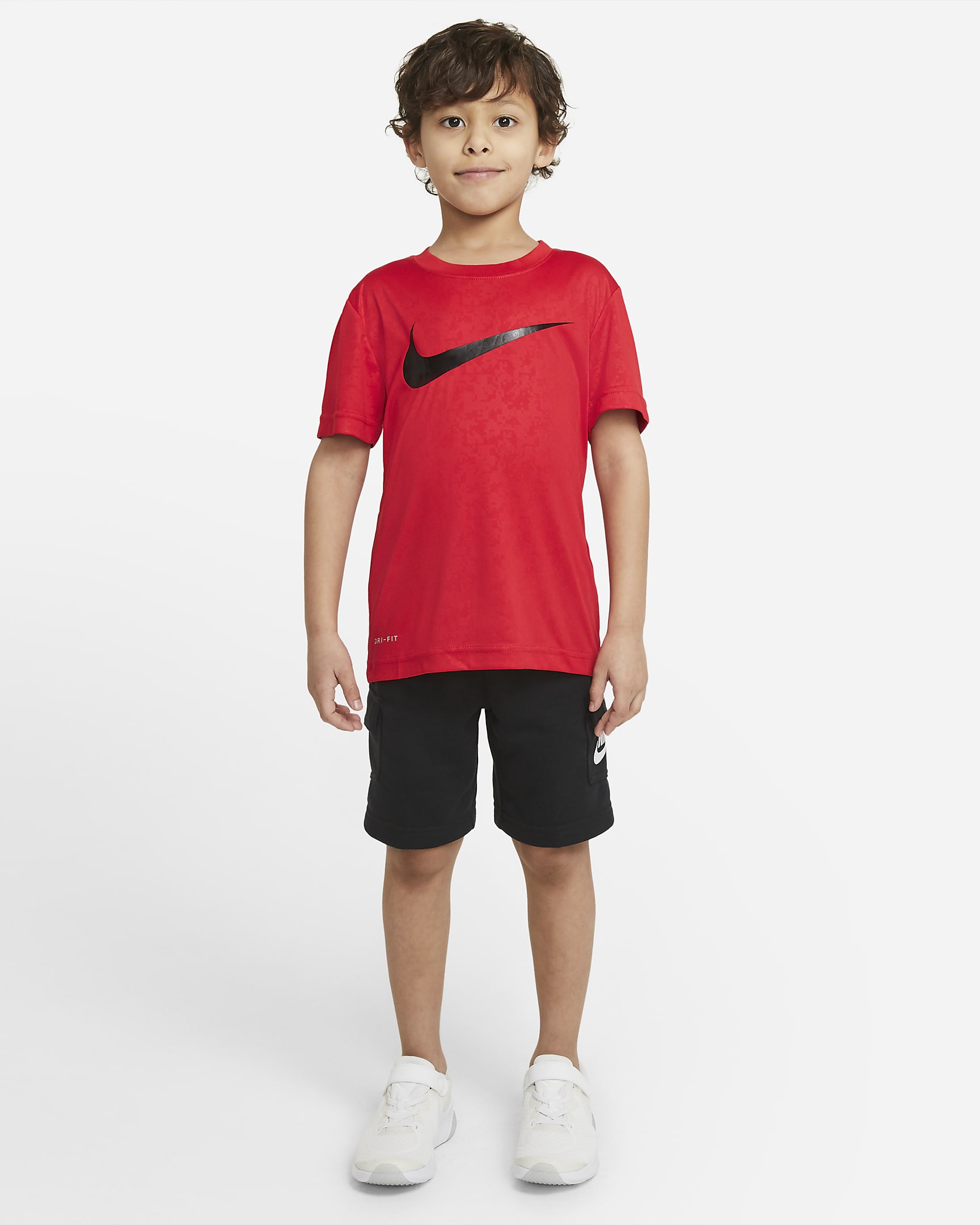 Nike Dri-FIT Little Kids' Print T-Shirt. Nike.com