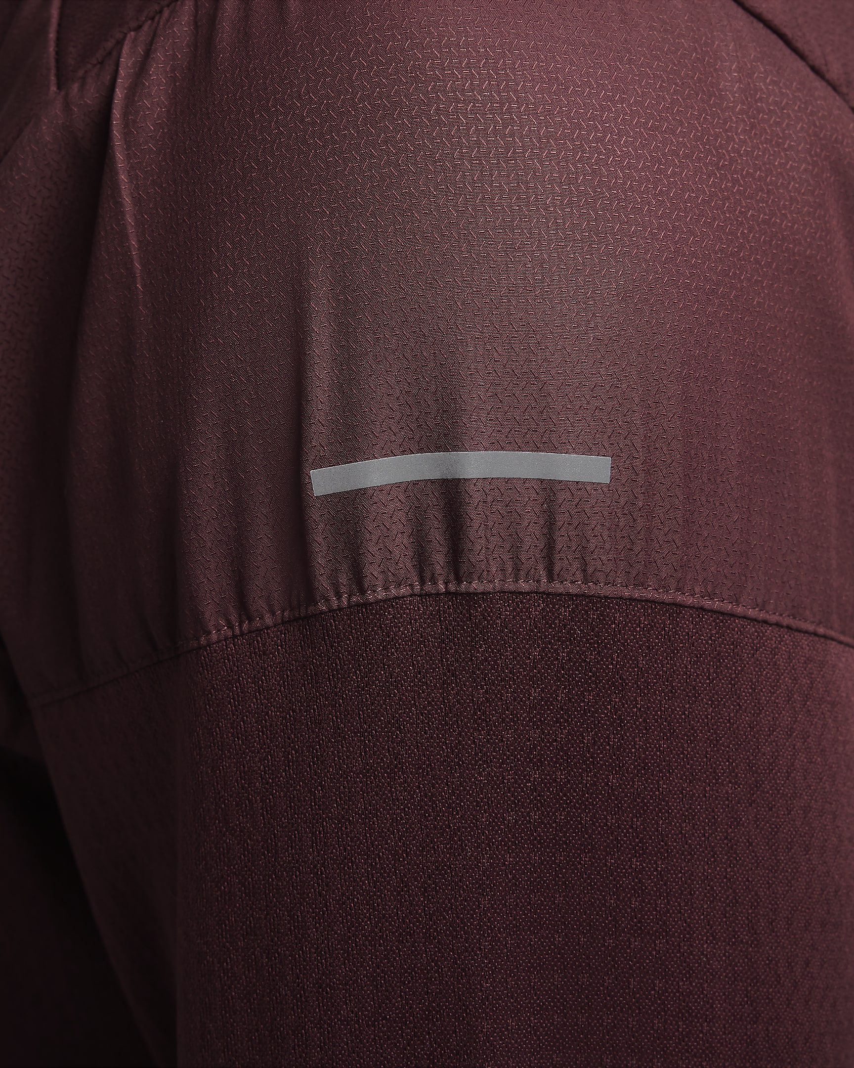 Maglia da running idrorepellente con zip a metà lunghezza Therma-FIT Nike Sphere – Uomo - Burgundy Crush