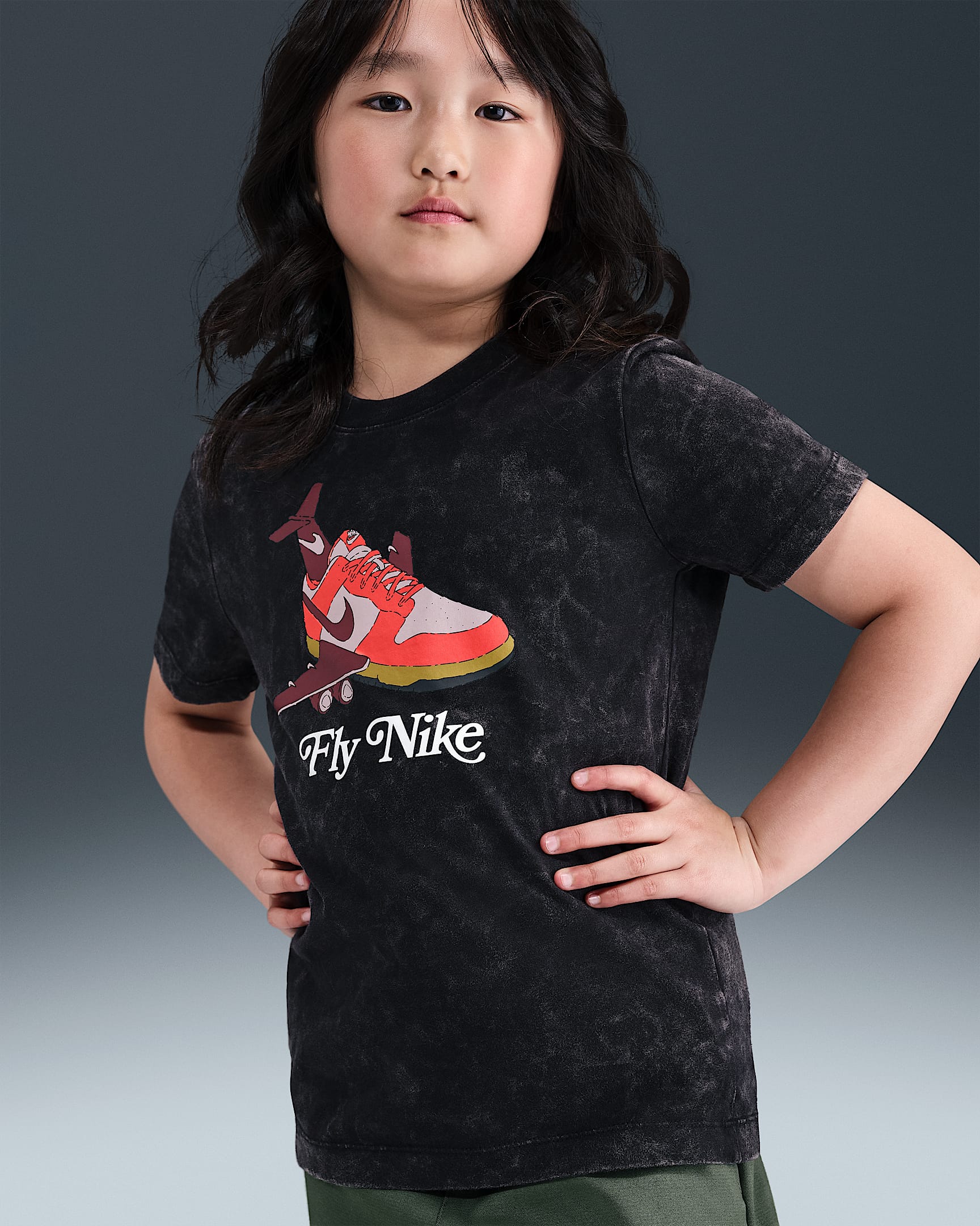 ナイキ スポーツウェア ジュニア Tシャツ - ブラック