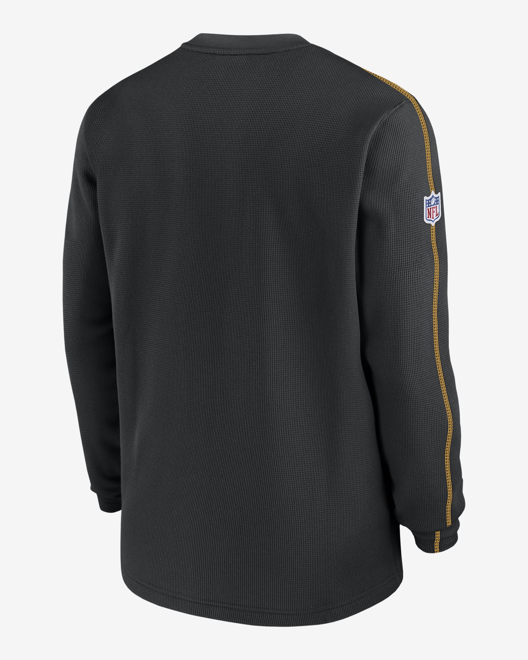 Pittsburgh Steelers Sideline Coach Men’s Nike NFL Long-Sleeve Top - Black