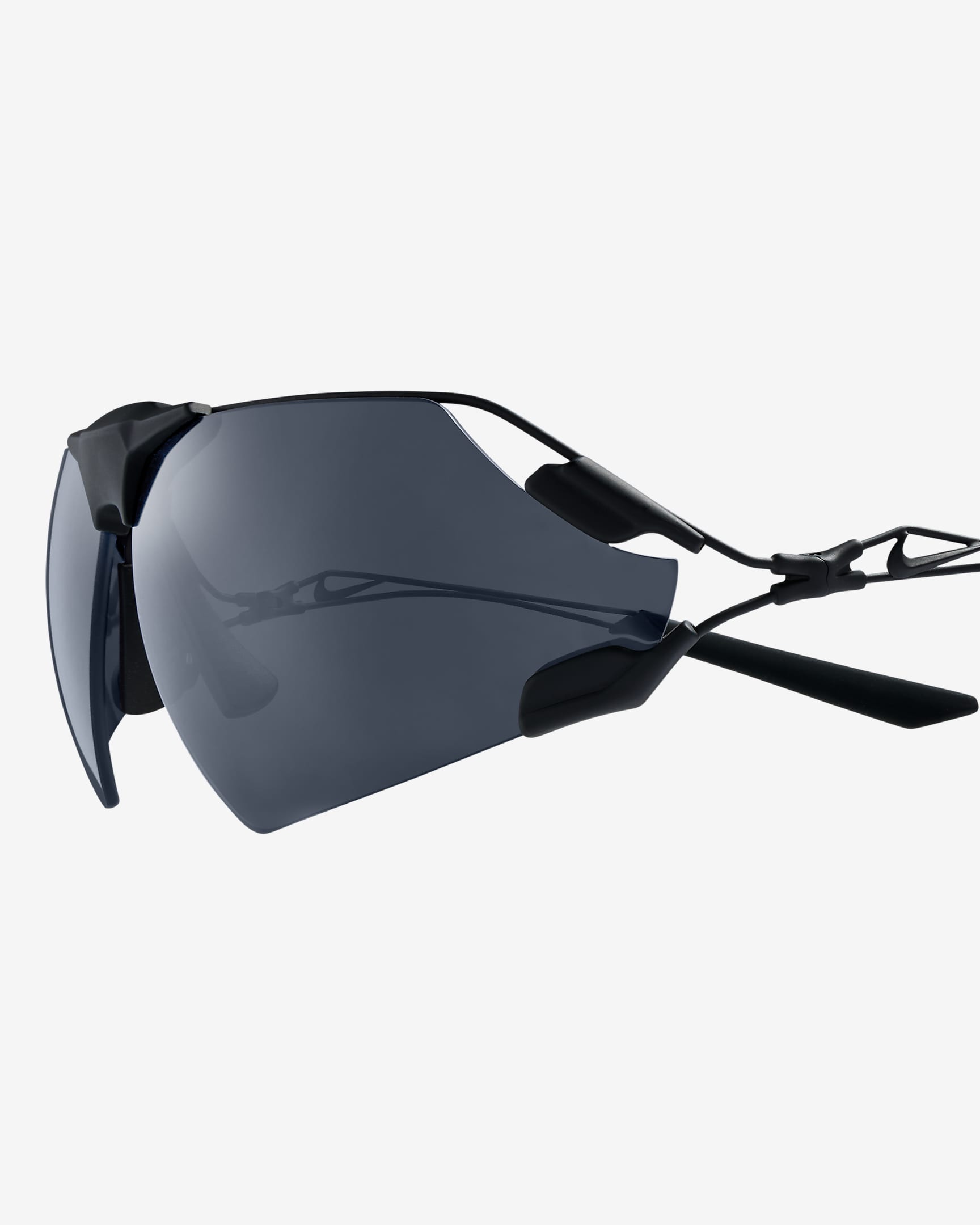 Nike Zeus Edge Polarized Sunglasses - Matte Black Anodized