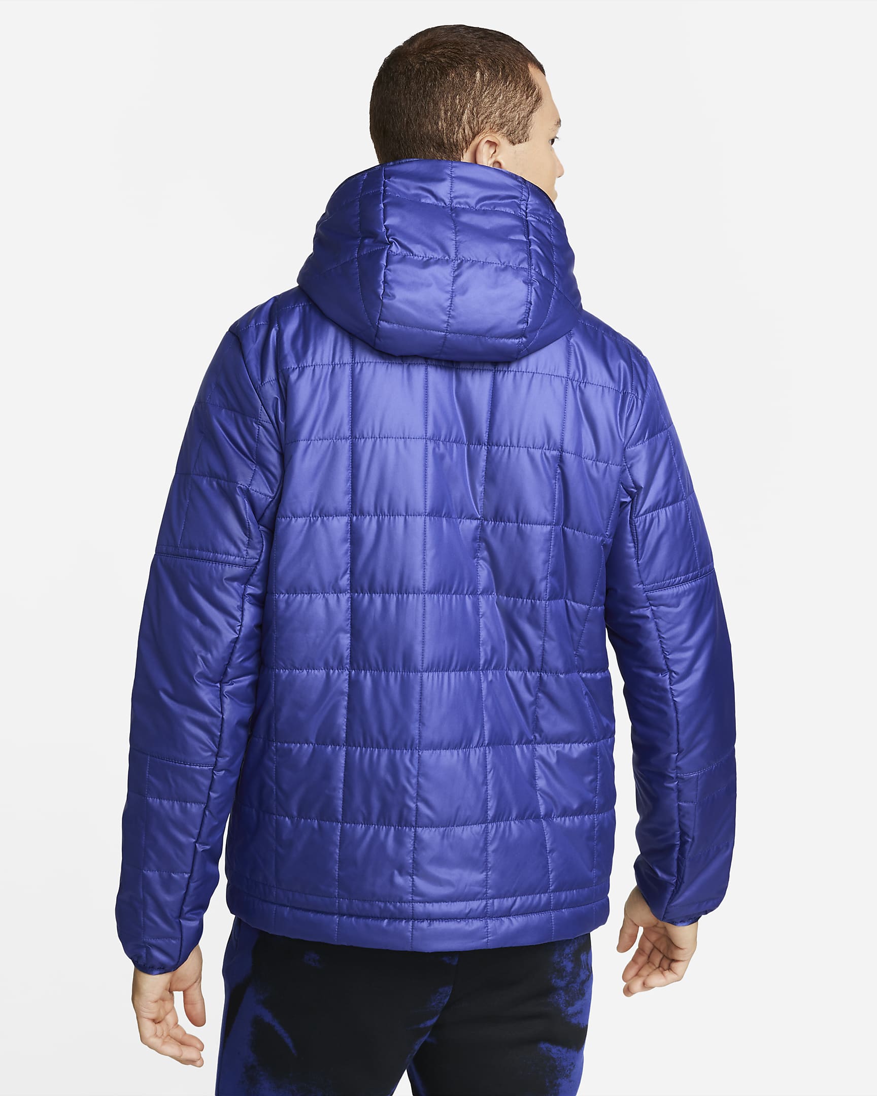 mens nike fleece lined jacket