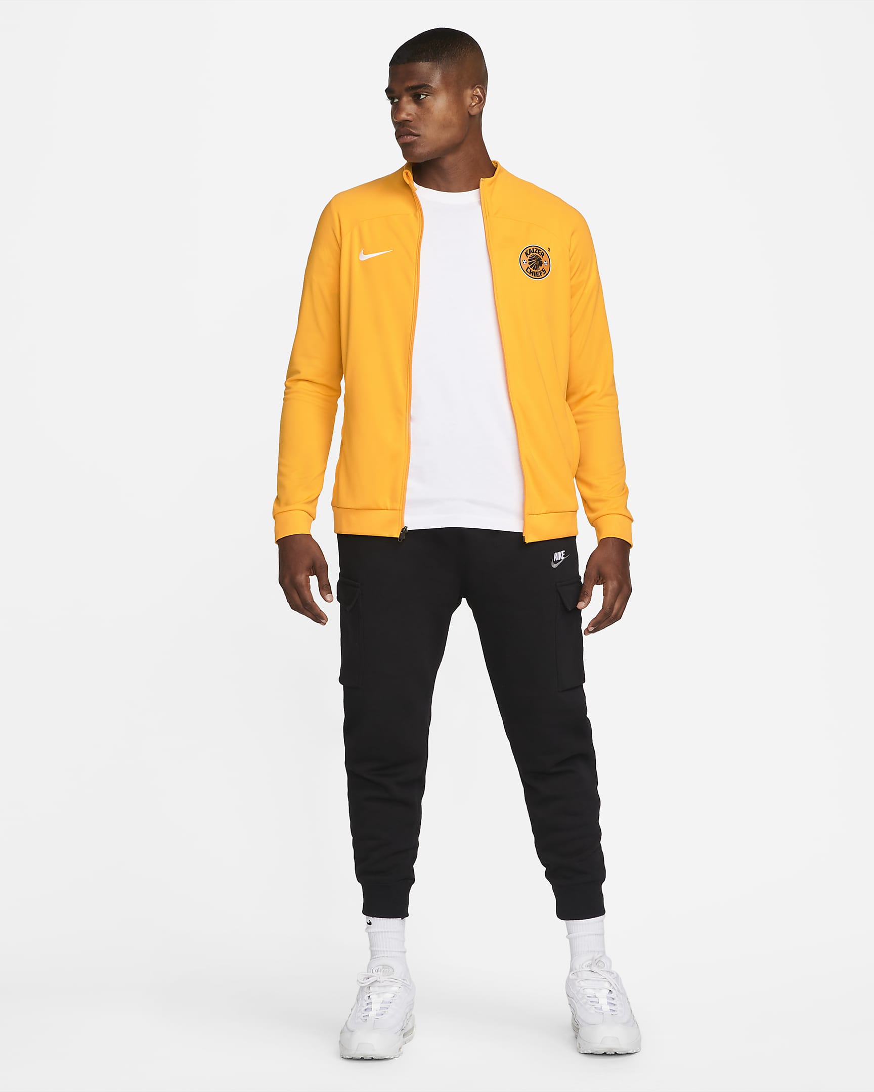 Kaizer Chiefs F.C. Academy Pro Men's Nike Dri-FIT Football Tracksuit ...