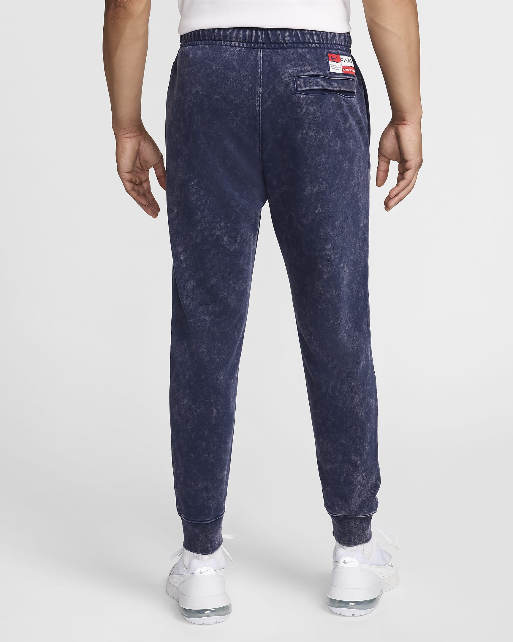 Paris Saint-Germain Club Men's Nike Football Jogger - Midnight Navy/White