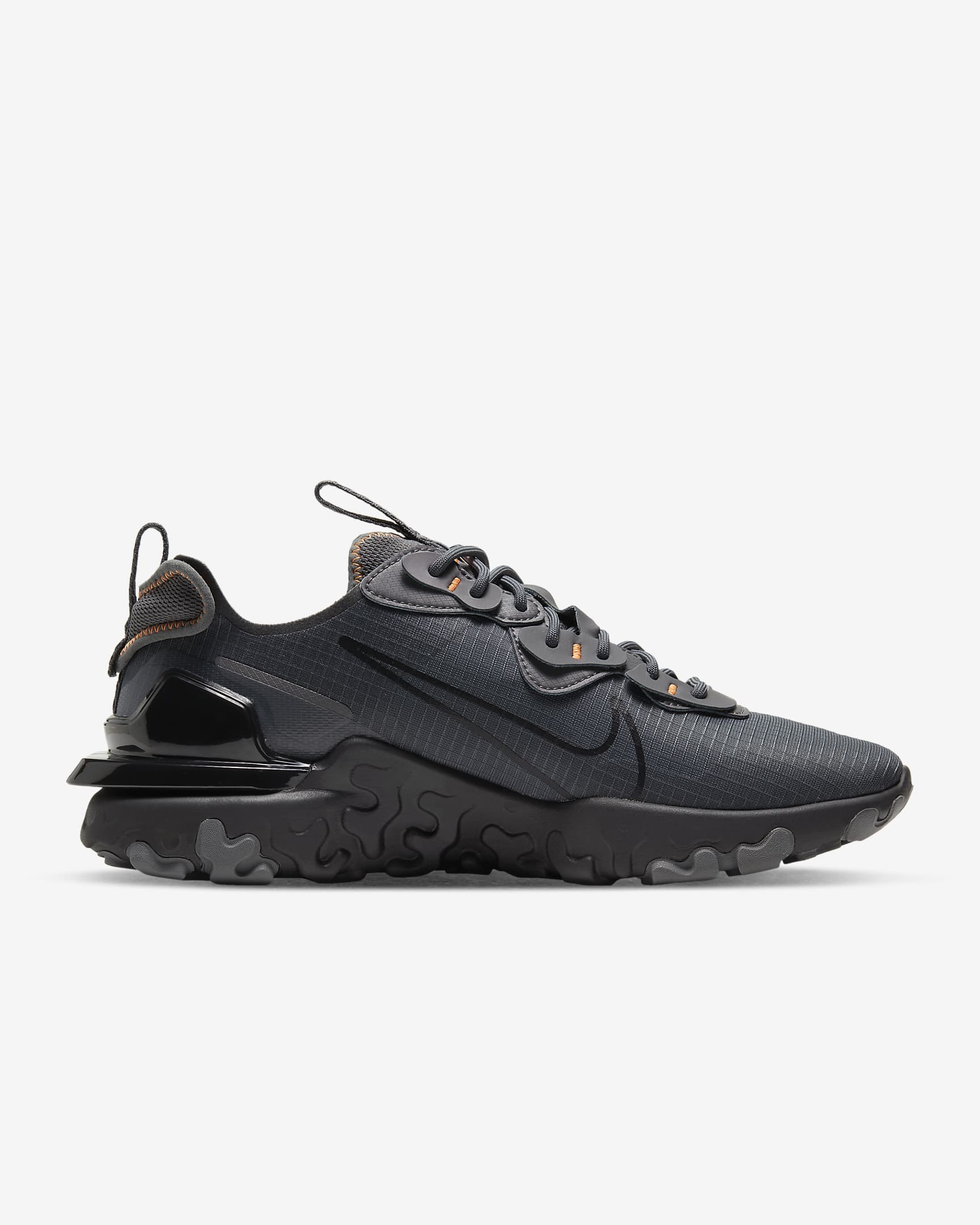 Sapatilhas Nike React Vision para homem - Cinzento Iron/Laranja Total/Preto