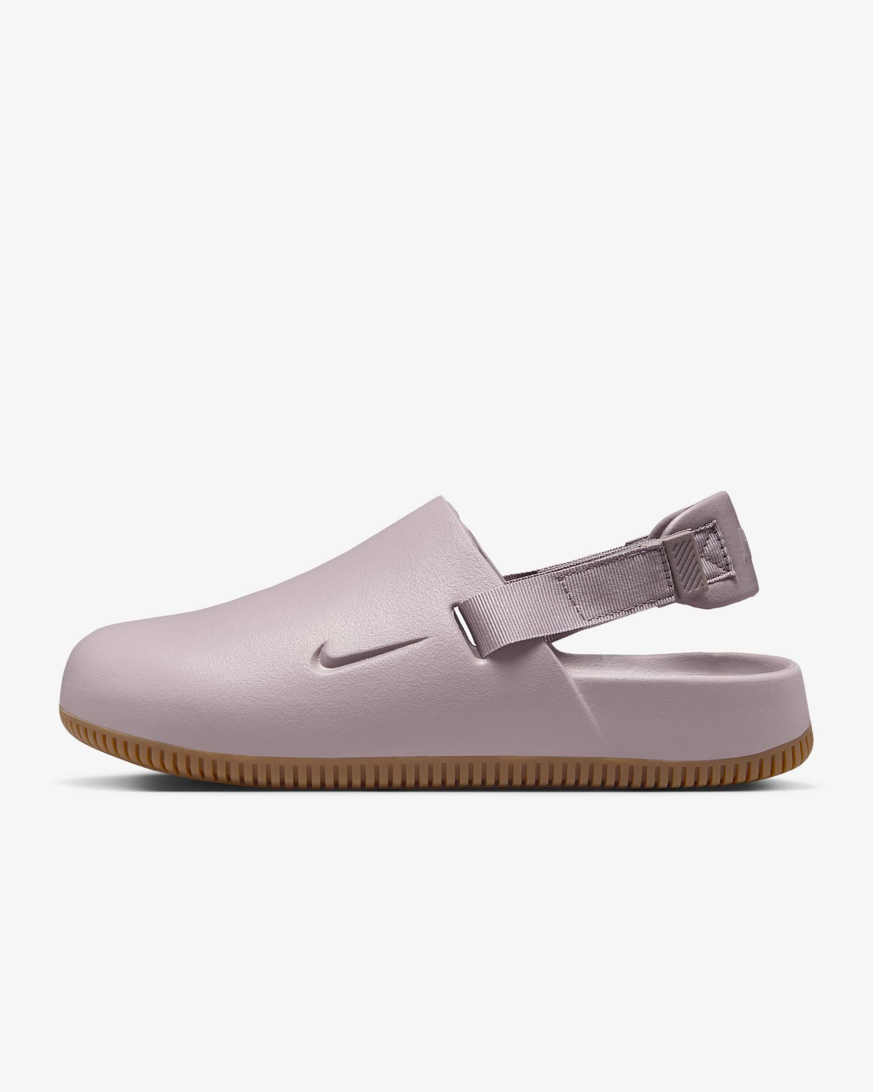 Nike Calm Women's Mules - Light Violet Ore/Gum Medium Brown/Light Violet Ore