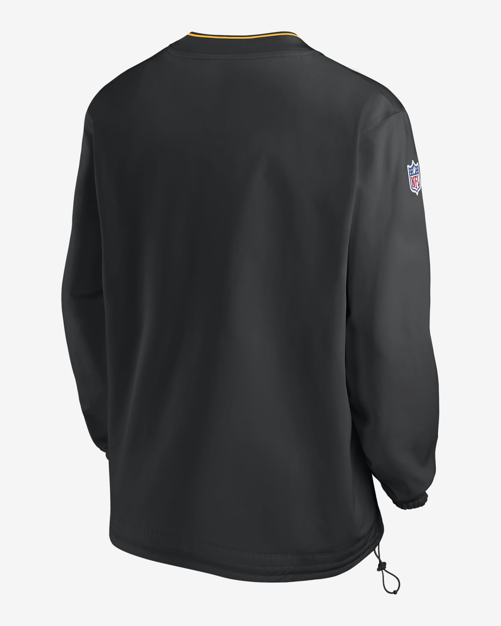 Pittsburgh Steelers Sideline Men's Nike NFL Long-Sleeve Windshirt - Black