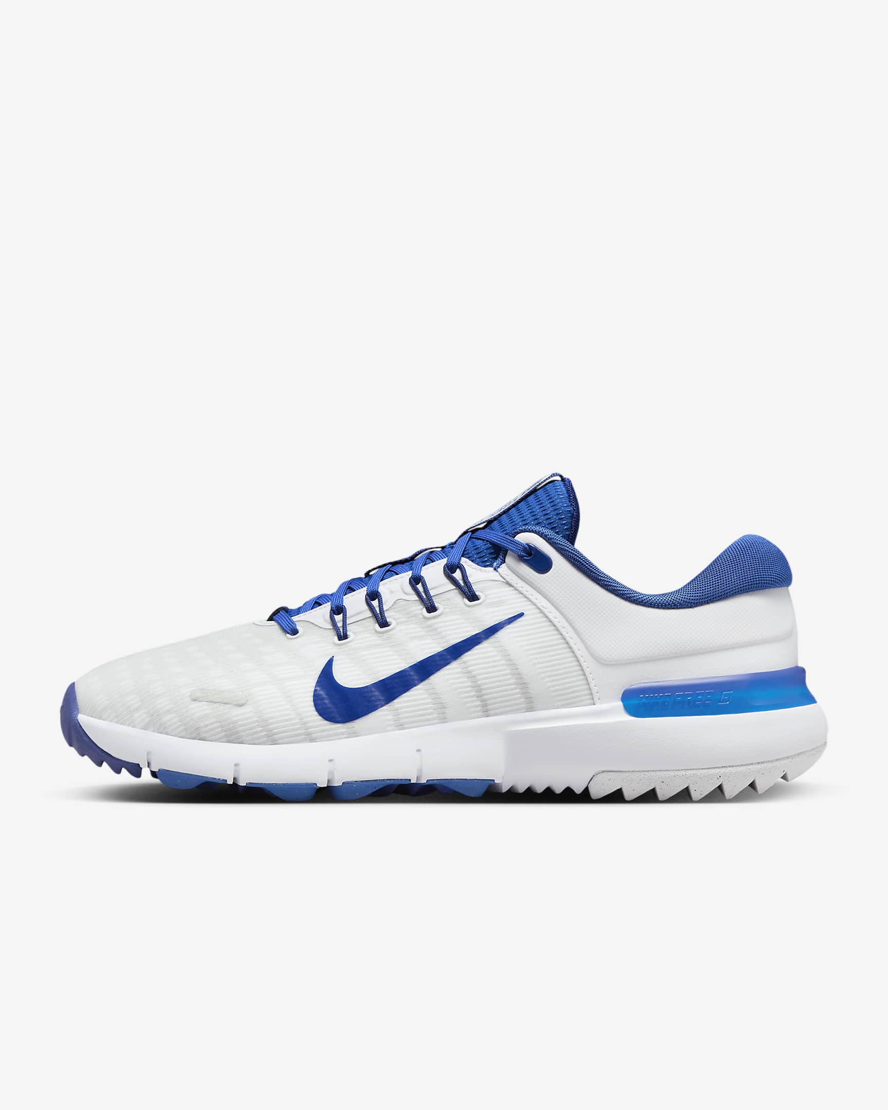 Nike Free Golf NN Golf Shoes (Wide) - Game Royal/Football Grey/White/Deep Royal Blue