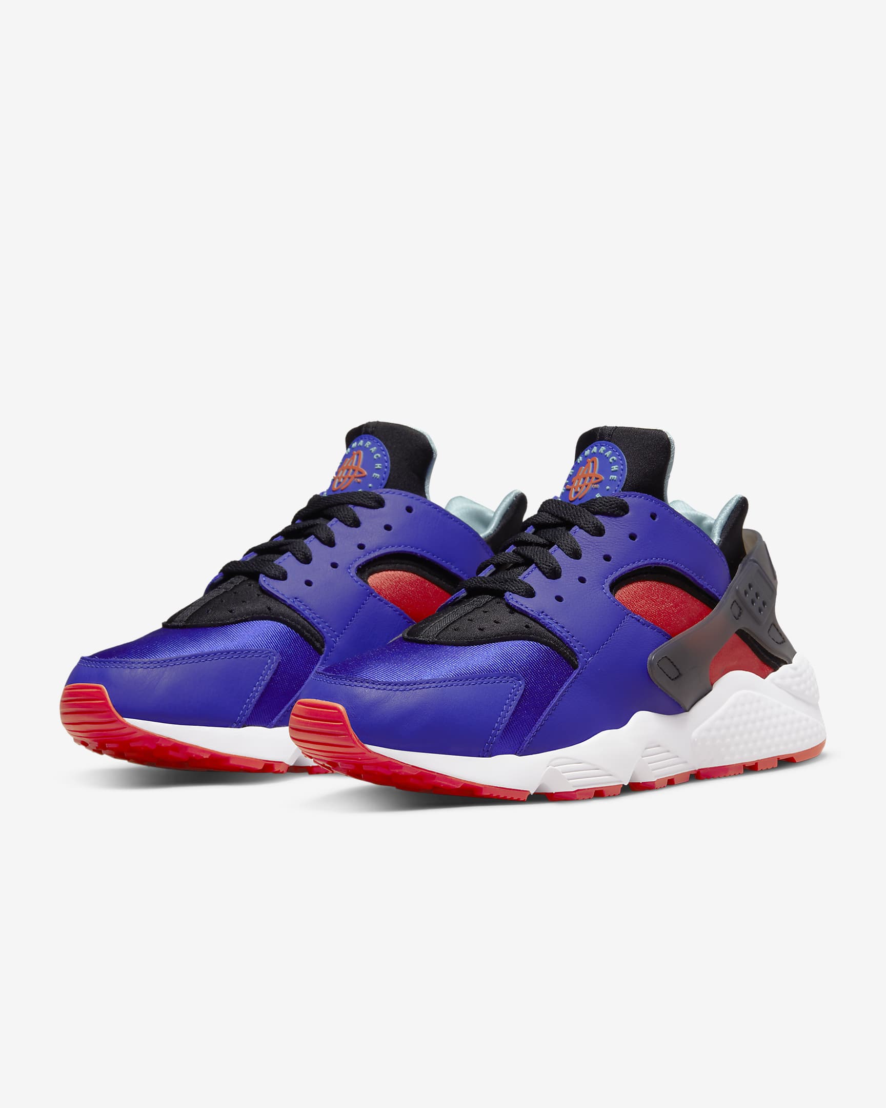 Nike Air Huarache Men's Shoes - Concord/Copa/Black/Team Orange