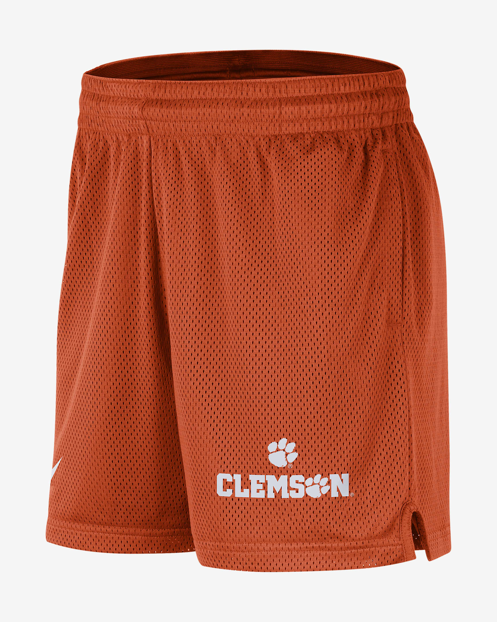 Clemson Men's Nike Dri-FIT College Knit Shorts - University Orange/White