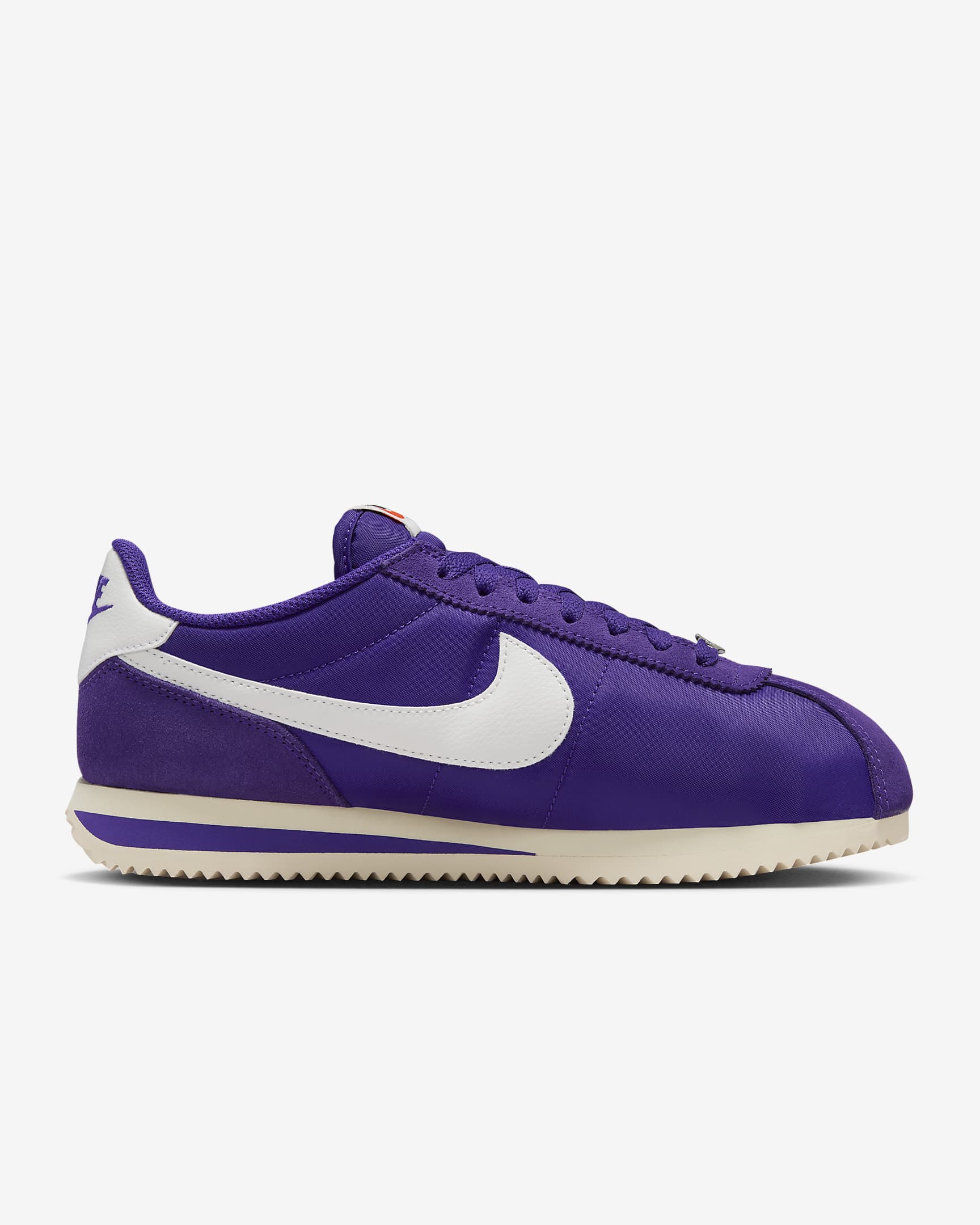 Chaussure Nike Cortez Textile pour femme - Field Purple/Alabaster/Safety Orange/Summit White