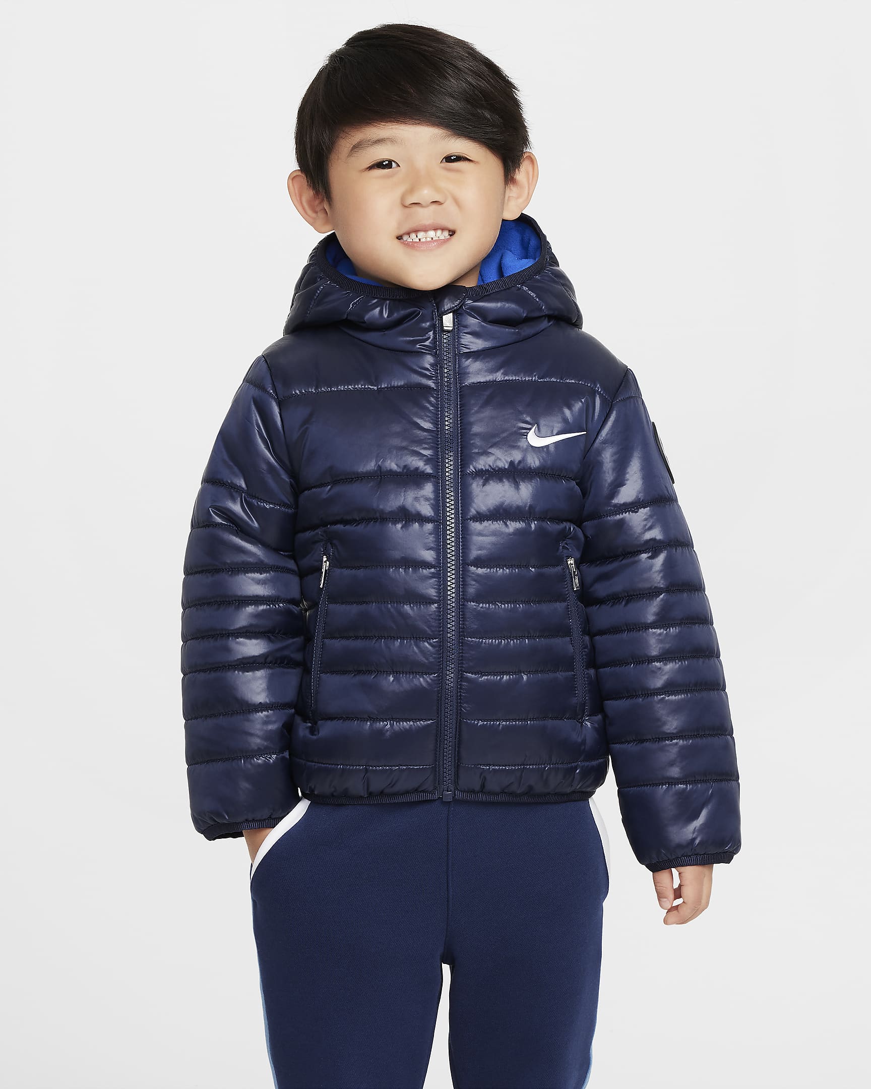 Chamarra acolchada con relleno infantil Nike - Royal juego