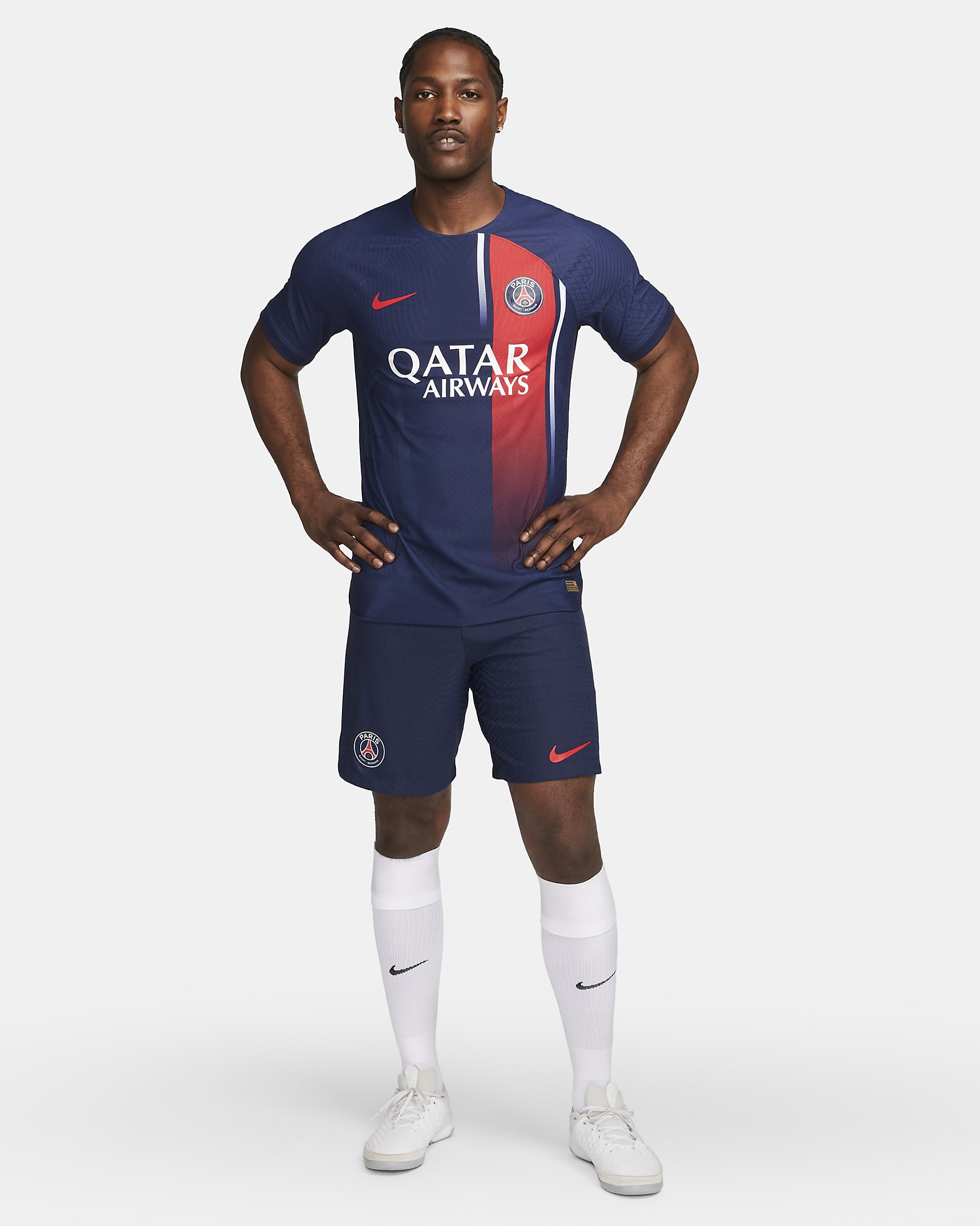 Paris Saint-Germain 2023/24 Match Home Men's Nike Dri-FIT ADV Football Shirt - Midnight Navy/University Red/University Red