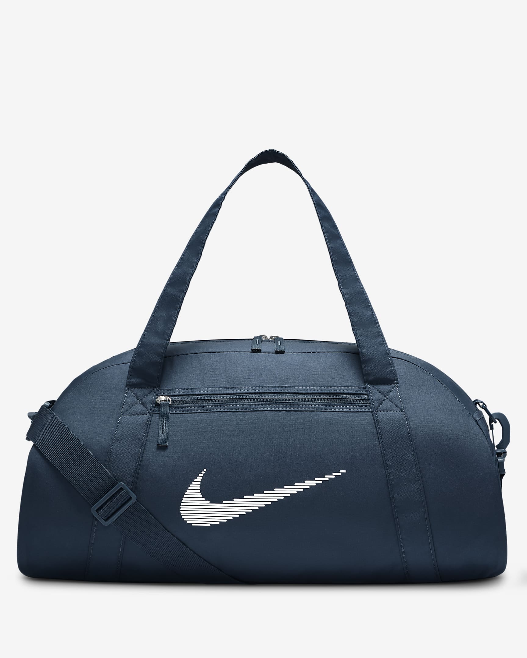 Nike Gym Club Duffel Bag (24L) - Armoury Navy/Armoury Navy/Metallic Silver