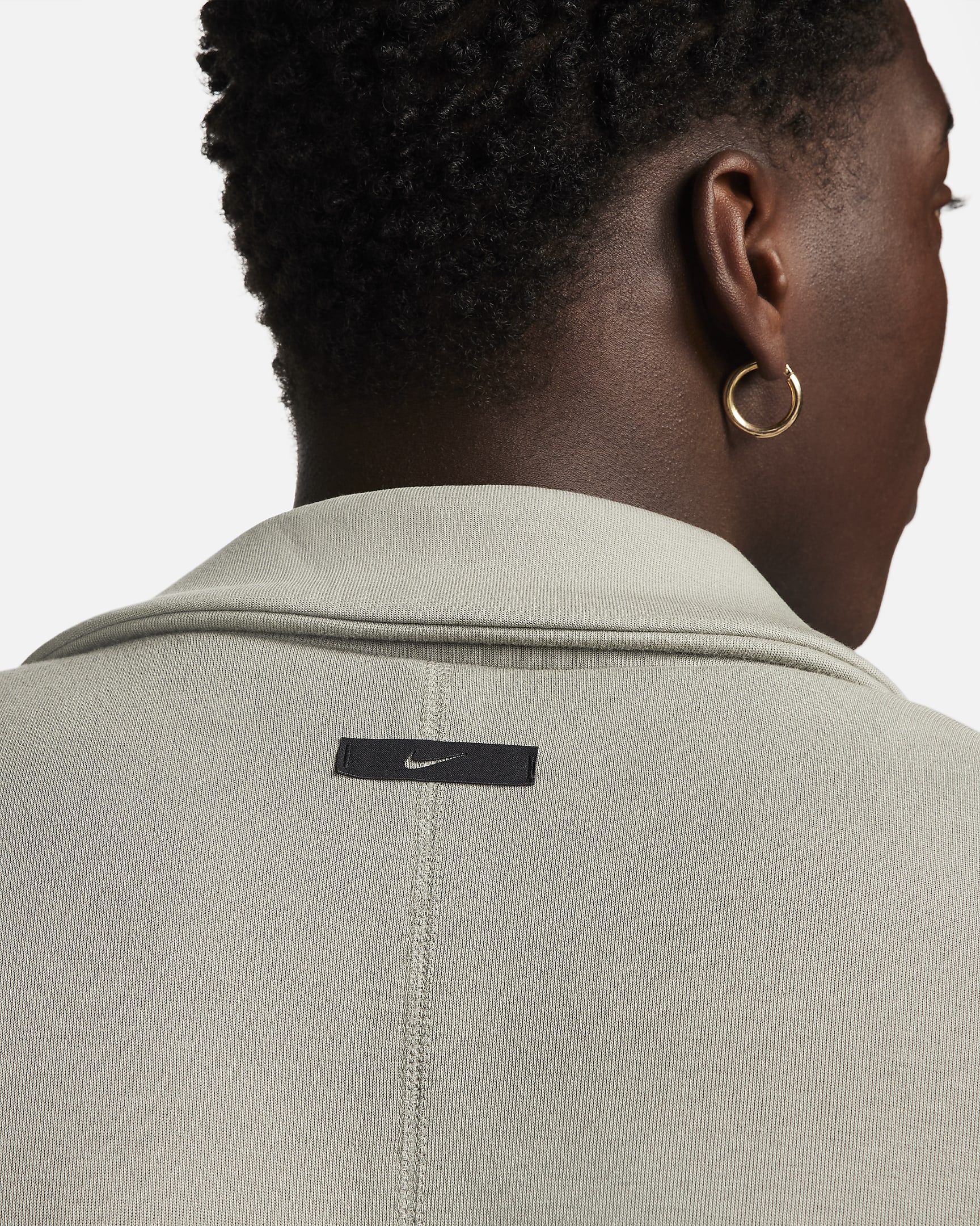 Manteau imperméable coupe ample Nike Sportswear Tech Fleece Reimagined pour homme - Dark Stucco