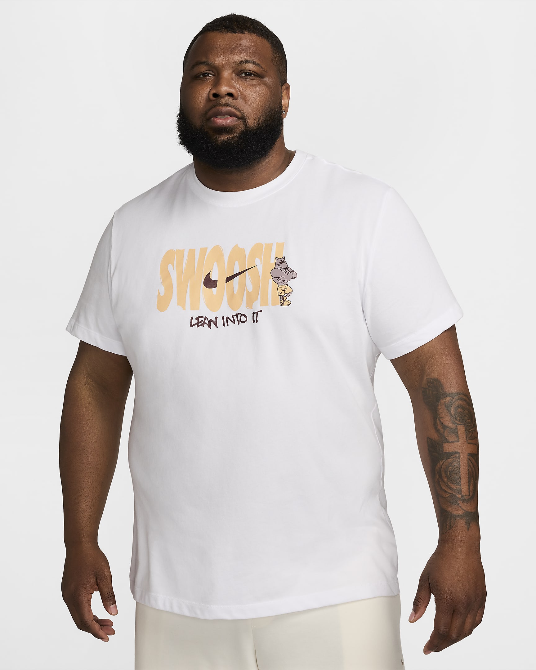 Playera de fitness Nike Dri-FIT para hombre - Blanco