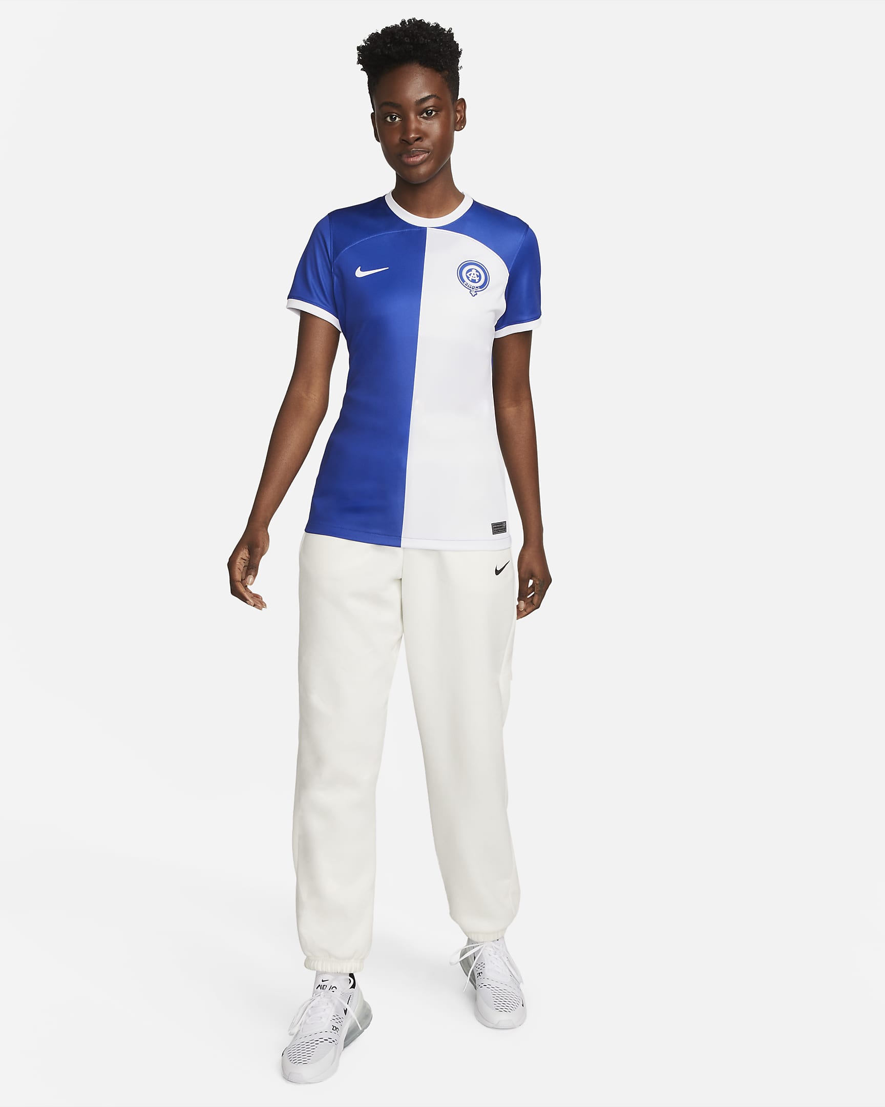 Atlético Madrid 2023/24 Stadium Away Women's Nike Dri-FIT Football Shirt - Old Royal/White/White