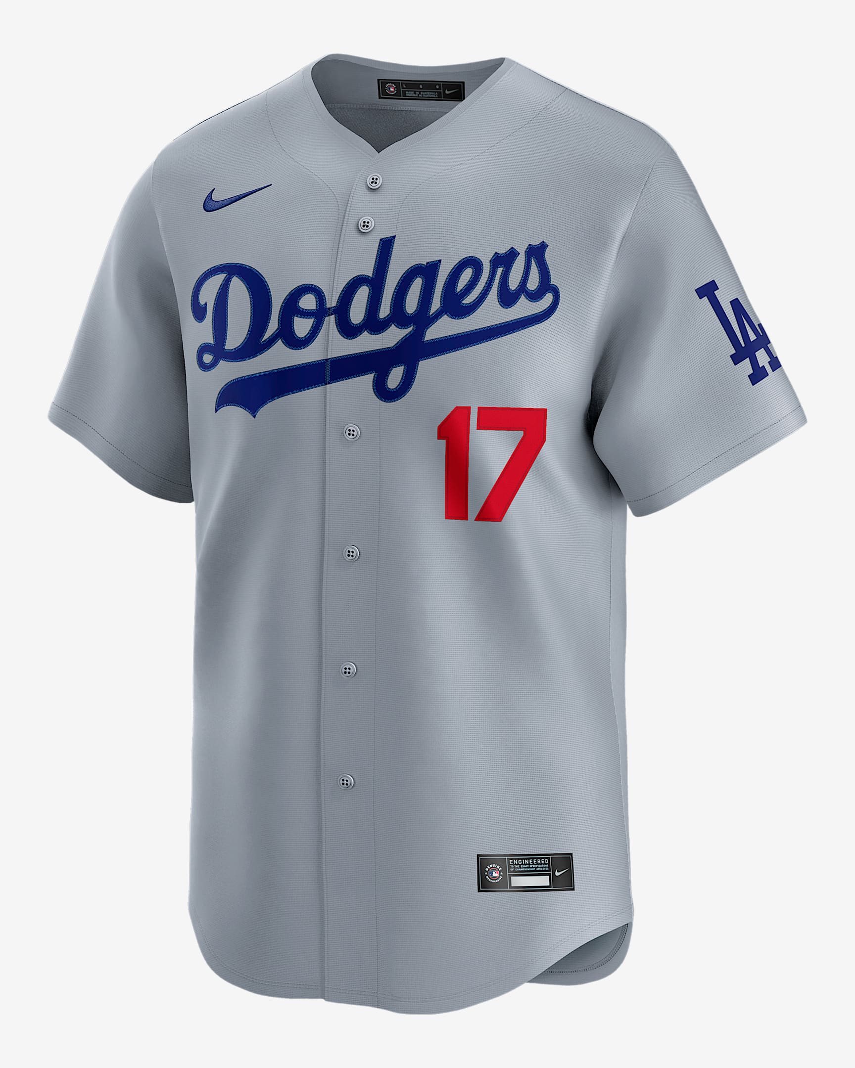 Shohei Ohtani Los Angeles Dodgers Men's Nike Dri-FIT ADV MLB Limited Jersey - Cloud Grey