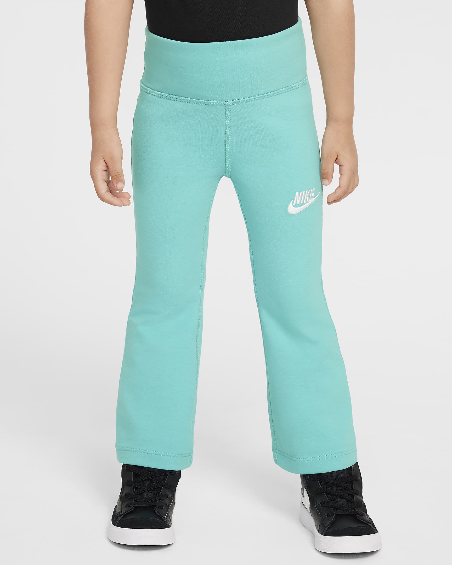 Leggings con resplandor infantil Nike Dri-FIT - Escarcha verde