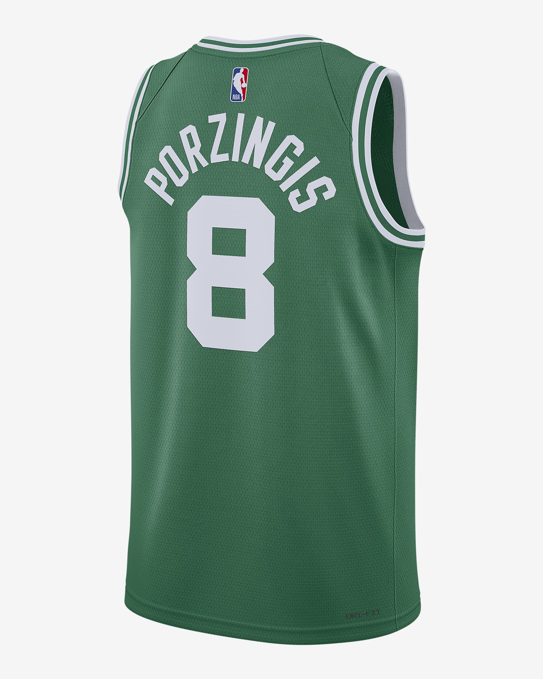 Jersey Nike Dri-FIT de la NBA Swingman para hombre Boston Celtics Icon Edition 2022/23 - Trébol