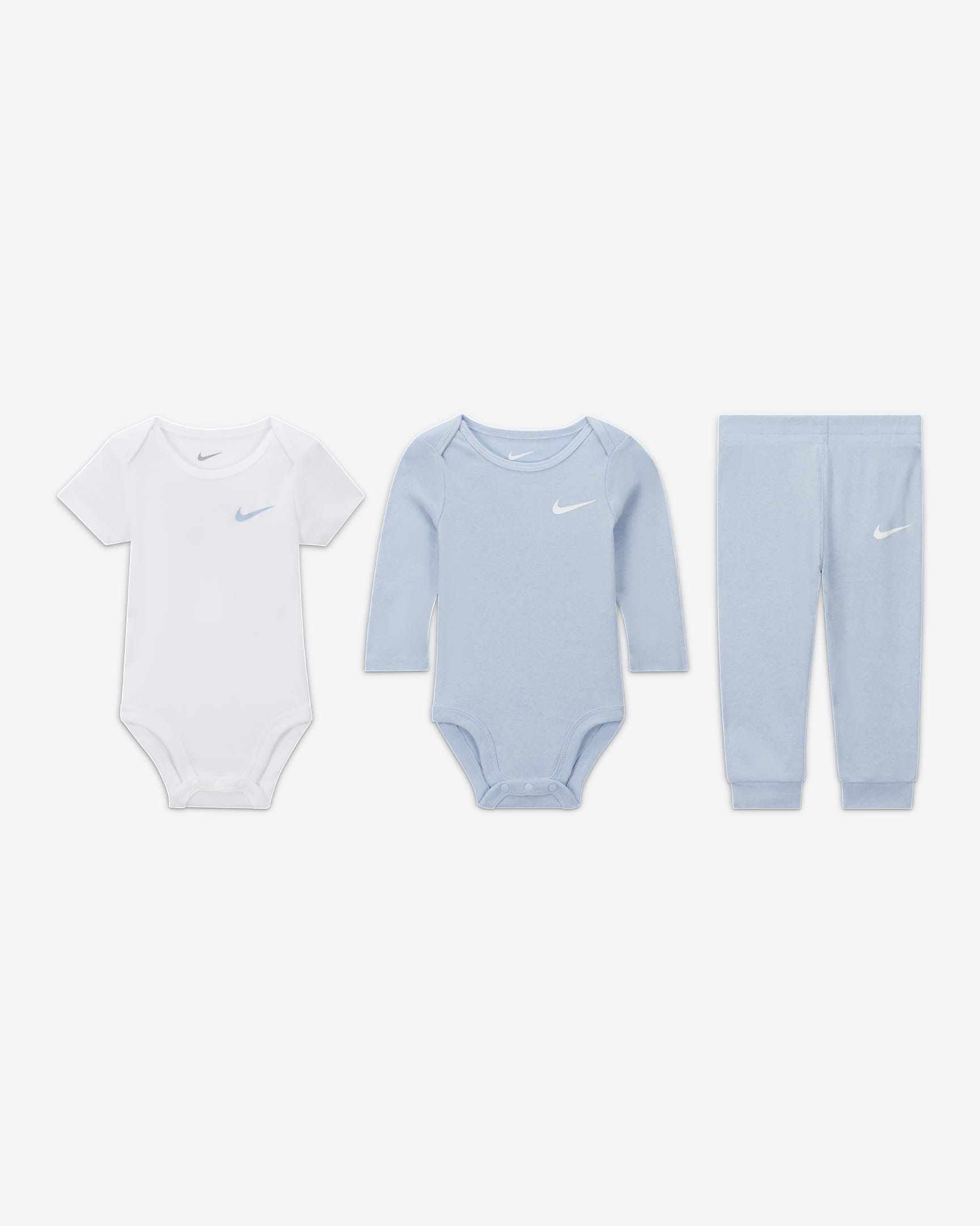 Nike Baby Essentials Baby (0-9M) 3-Piece Pants Set - Cobalt Bliss
