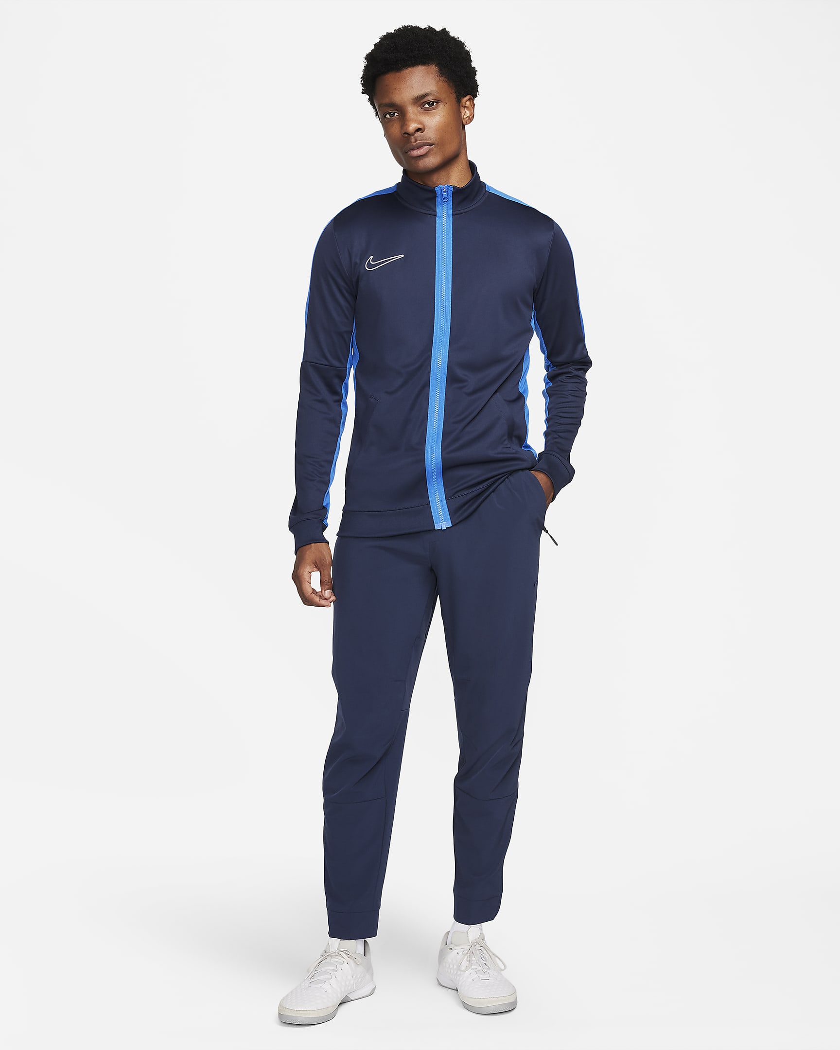 Nike Unlimited Men's Dri-FIT Zippered Cuff Versatile Pants - Obsidian/Black/Obsidian