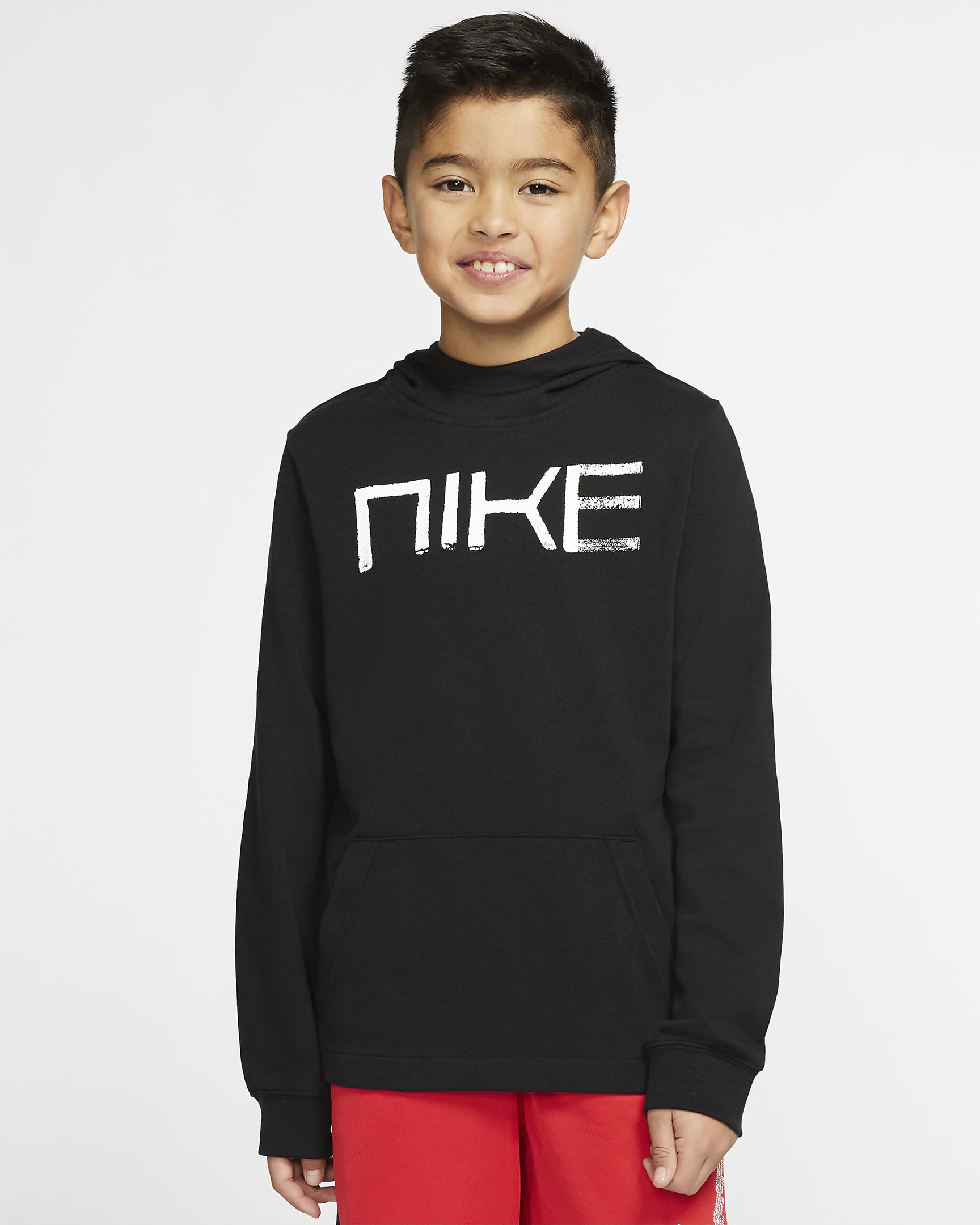 Nike Sportswear Big Kids’ (Boys’) Jersey Pullover Hoodie. Nike.com